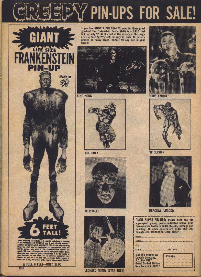 Read online Creepy (1964) comic -  Issue #27 - 56