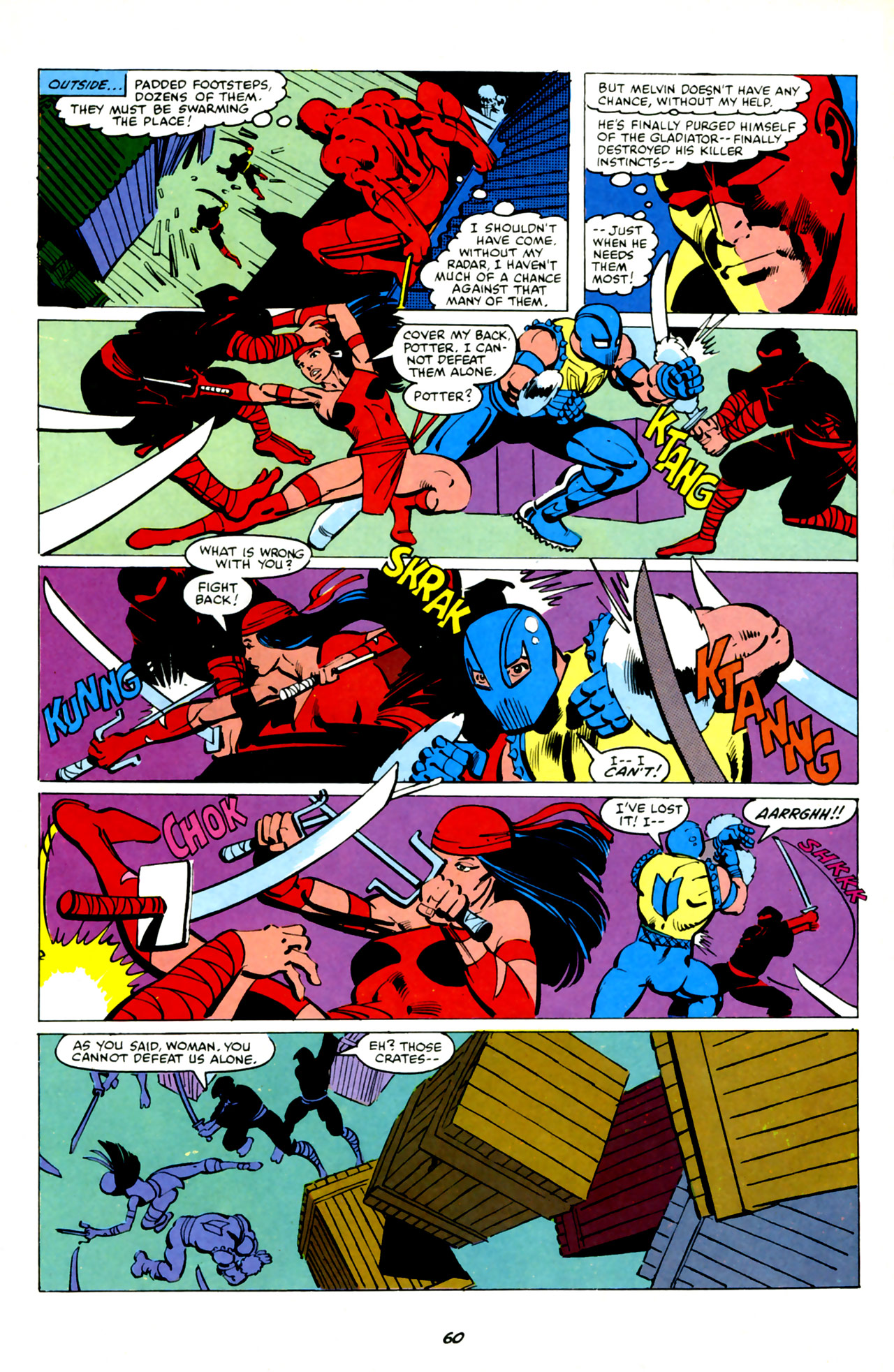 Read online Elektra Megazine comic -  Issue #1 - 61