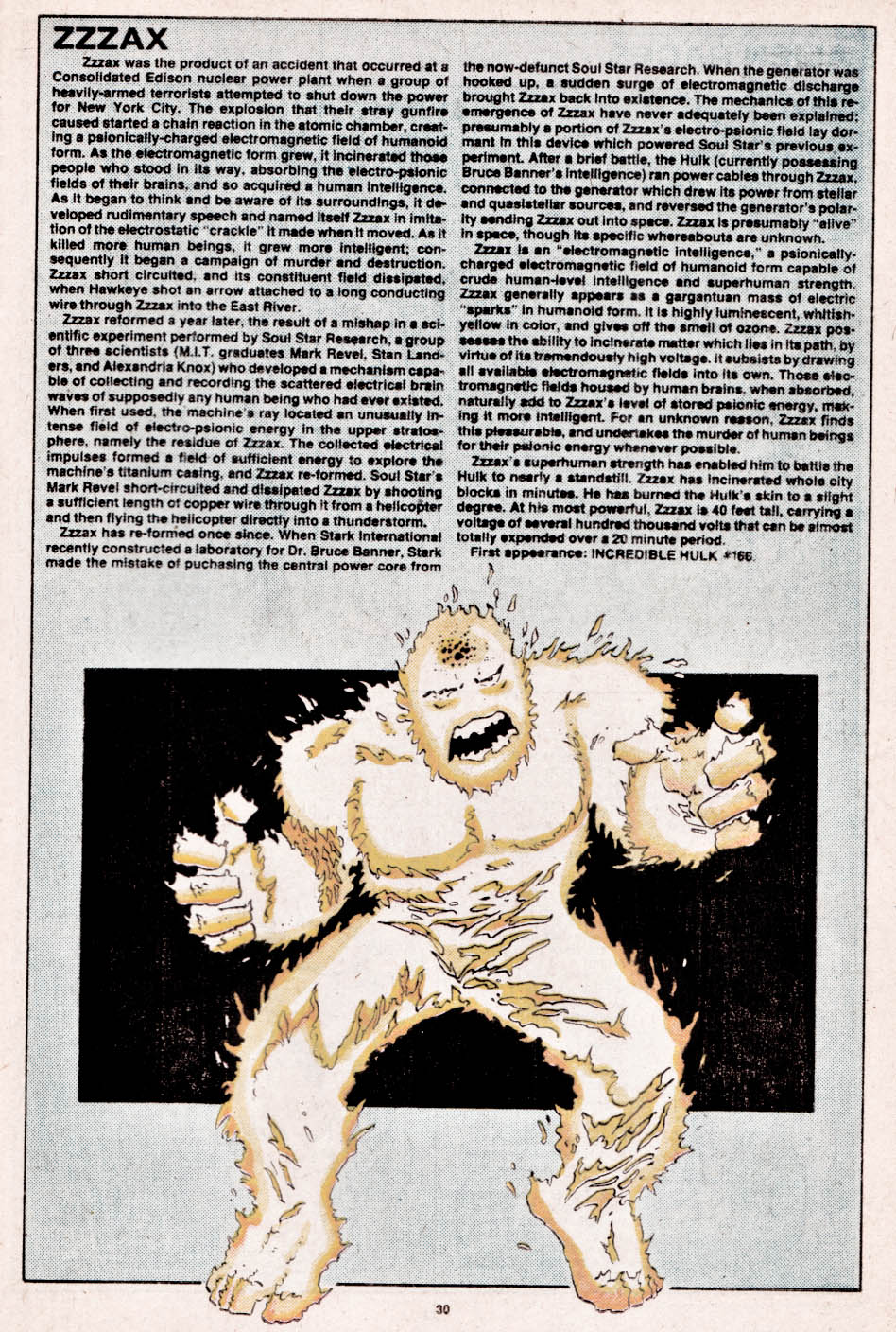 The Official Handbook of the Marvel Universe issue 12 - Page 30