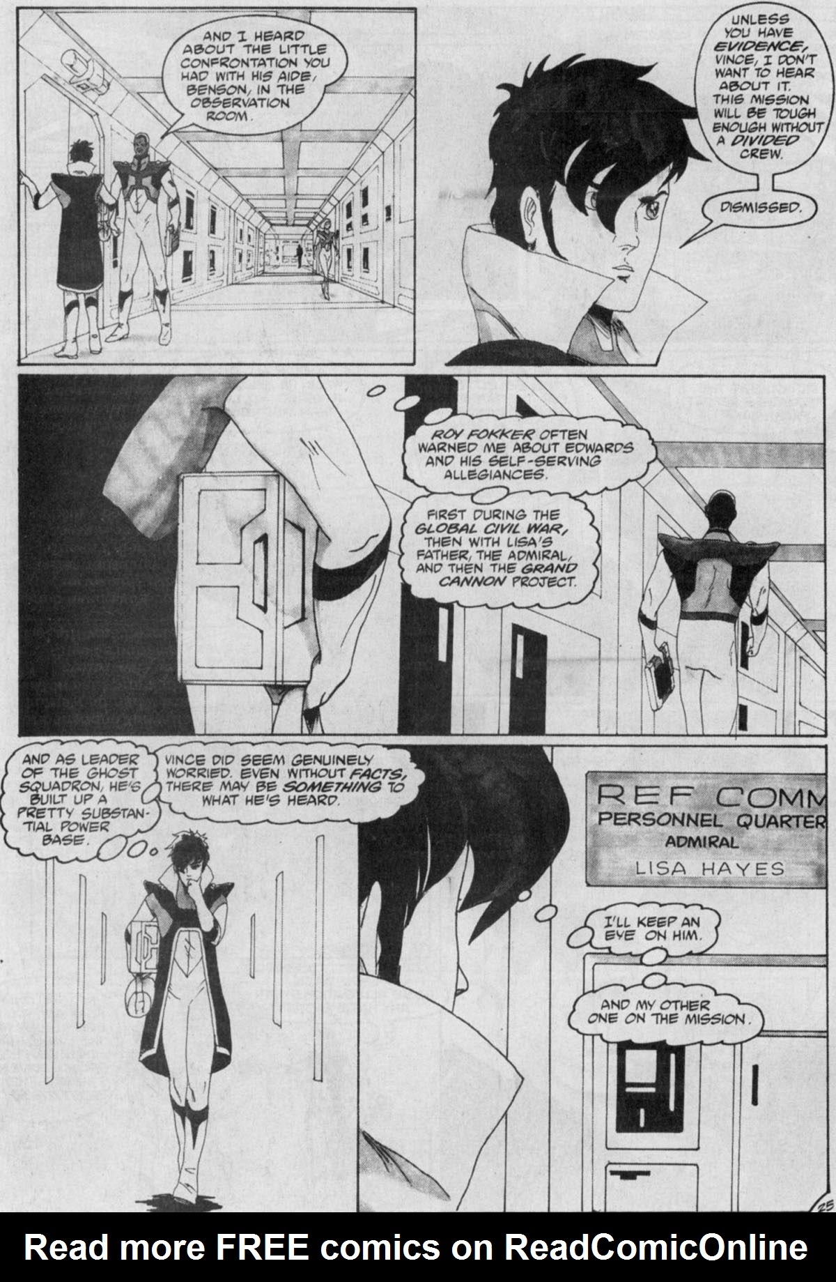 Read online Robotech II: The Sentinels - The Marriage of Rick Hunter and Lisa Hayes comic -  Issue # TPB 1 - 62