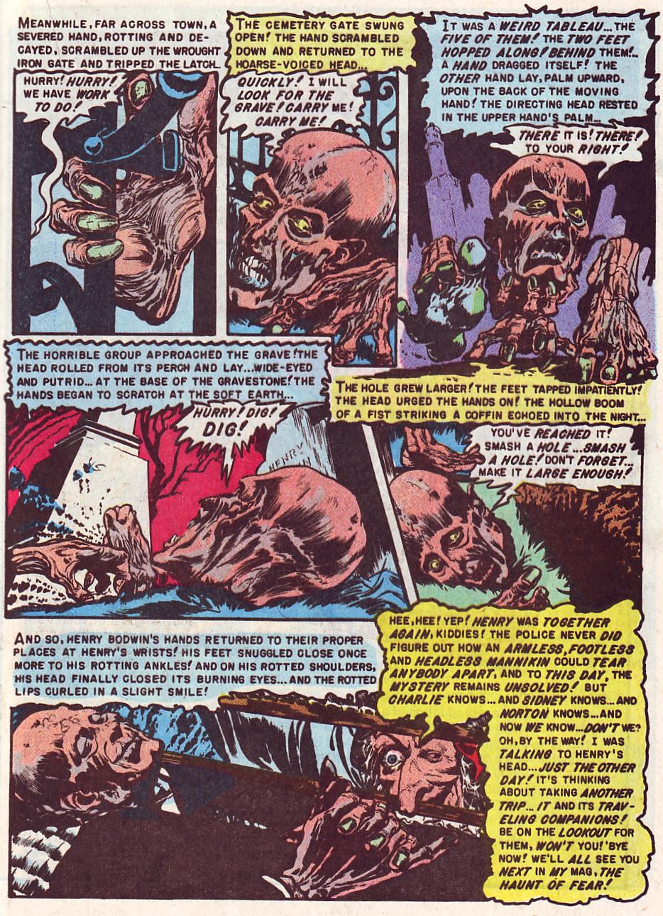 Read online The Vault of Horror (1950) comic -  Issue #28 - 30