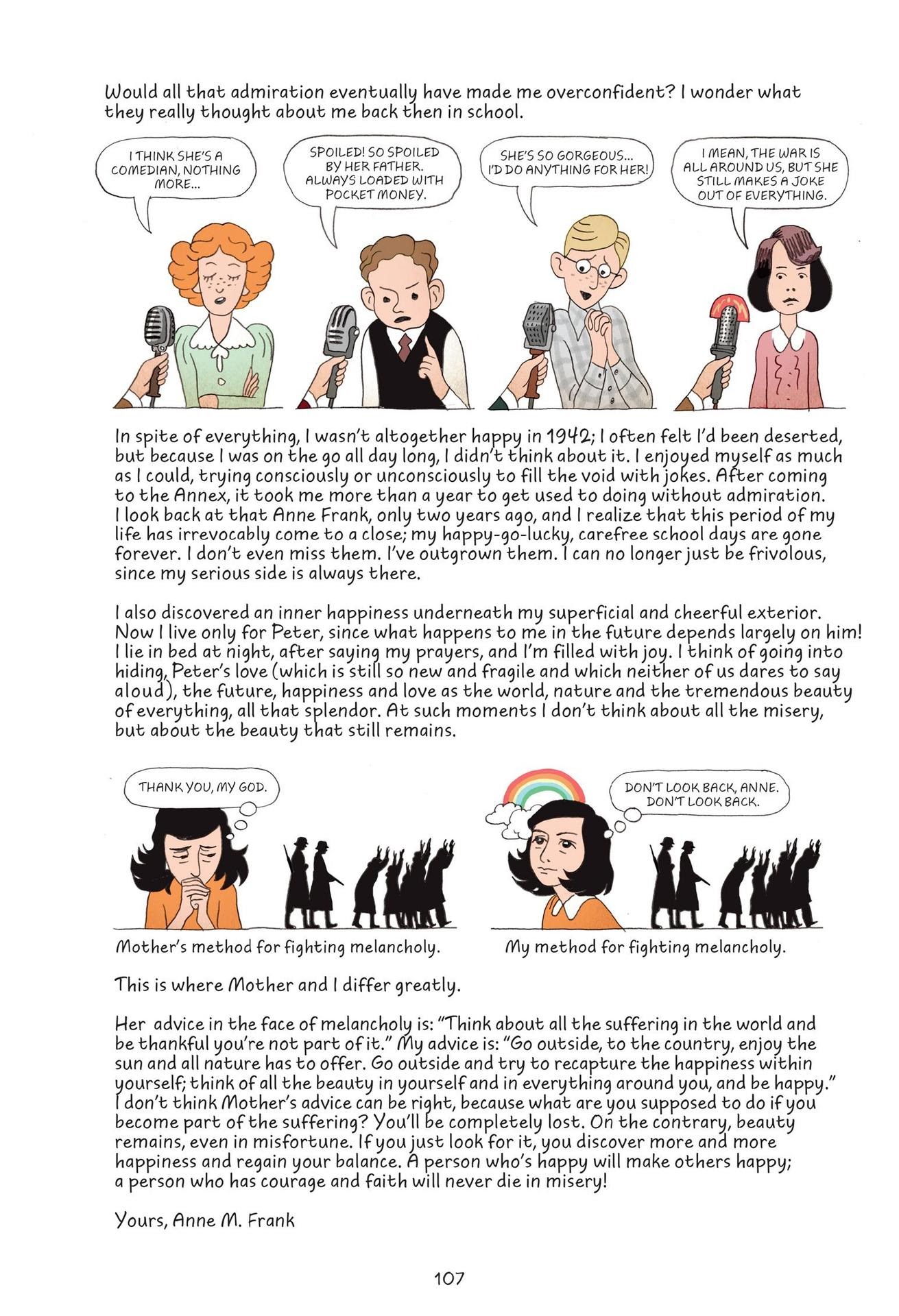 Read online Anne Frank’s Diary: The Graphic Adaptation comic -  Issue # TPB - 106