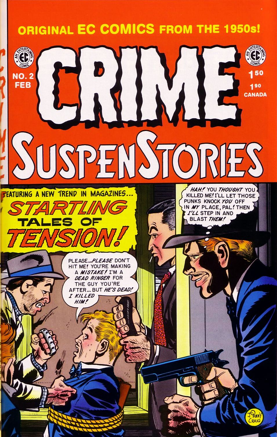 Read online Crime SuspenStories comic -  Issue #2 - 1