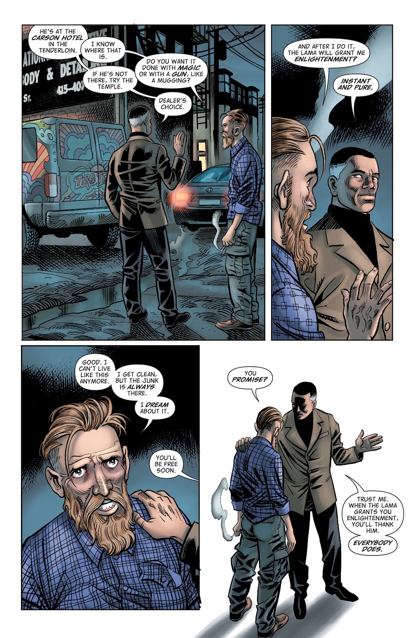 Read online The Hellblazer comic -  Issue # _TPB 3 - 101