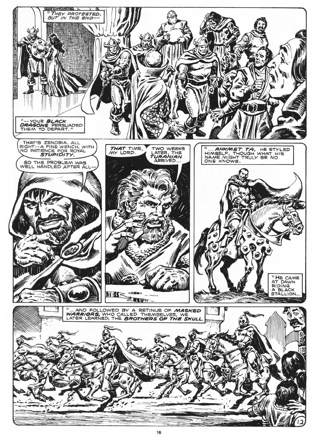 Read online The Savage Sword Of Conan comic -  Issue #169 - 18