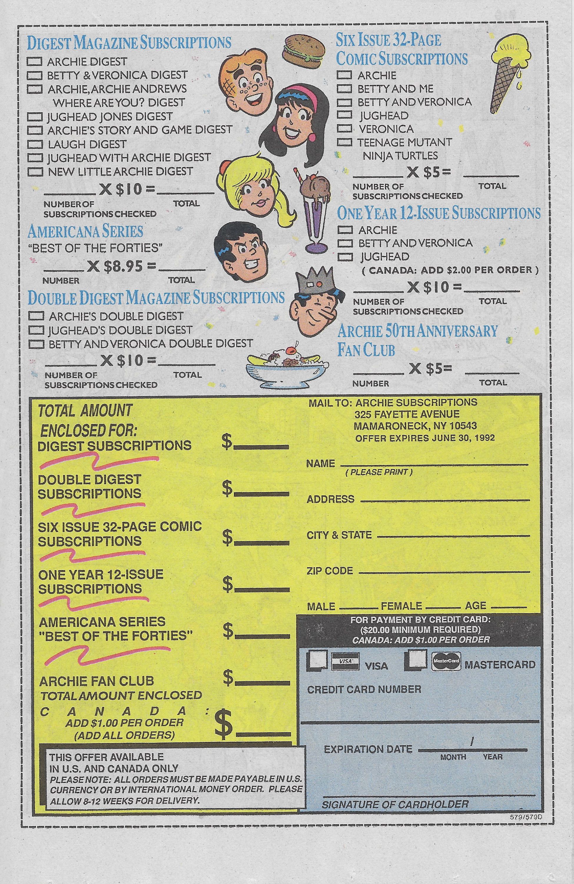 Read online Jughead (1987) comic -  Issue #34 - 19