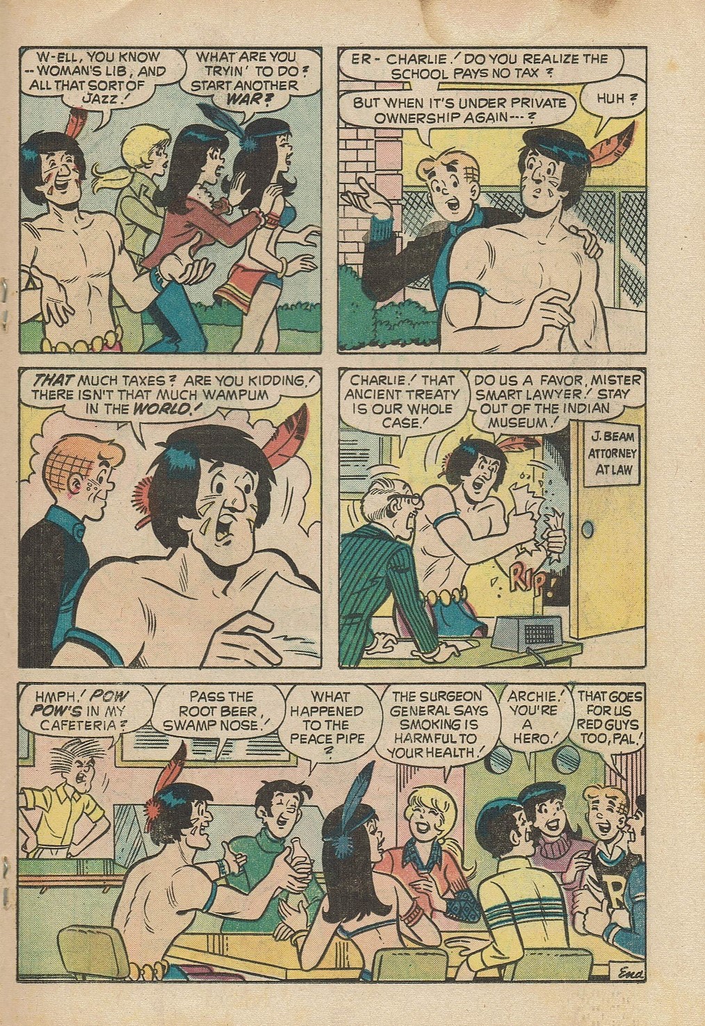 Read online Archie at Riverdale High (1972) comic -  Issue #14 - 18