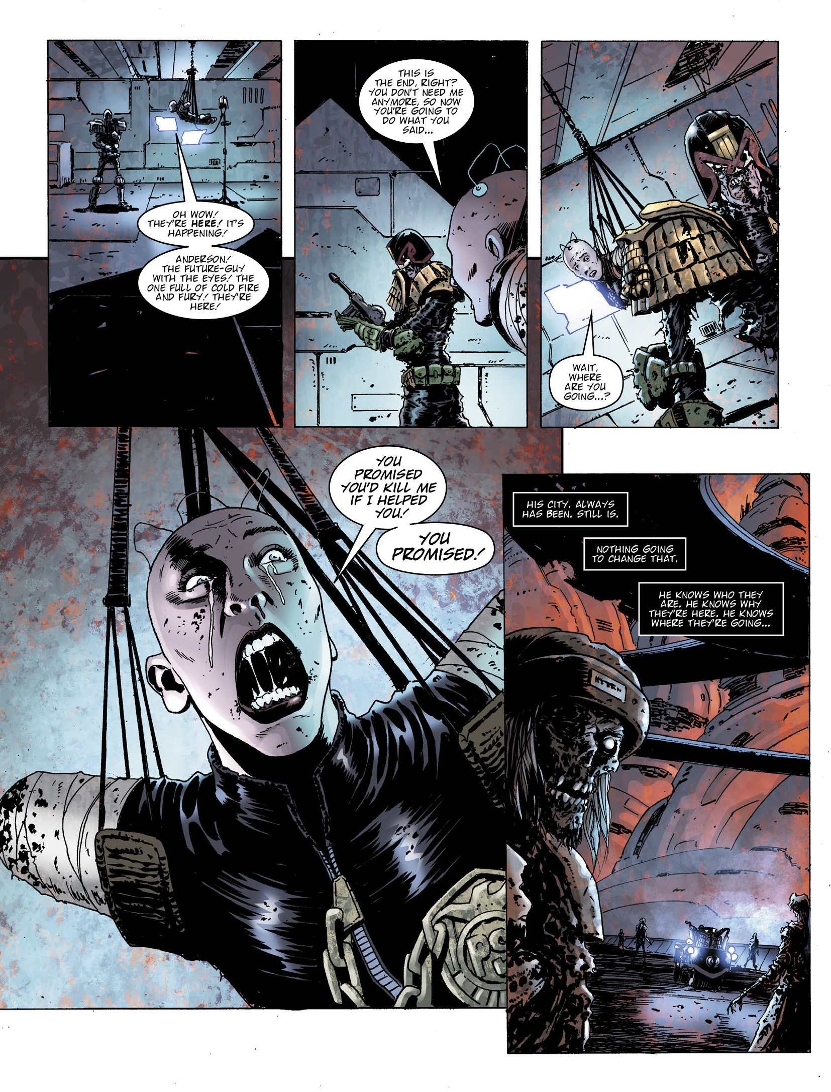 Read online Judge Dredd Megazine (Vol. 5) comic -  Issue #448 - 49