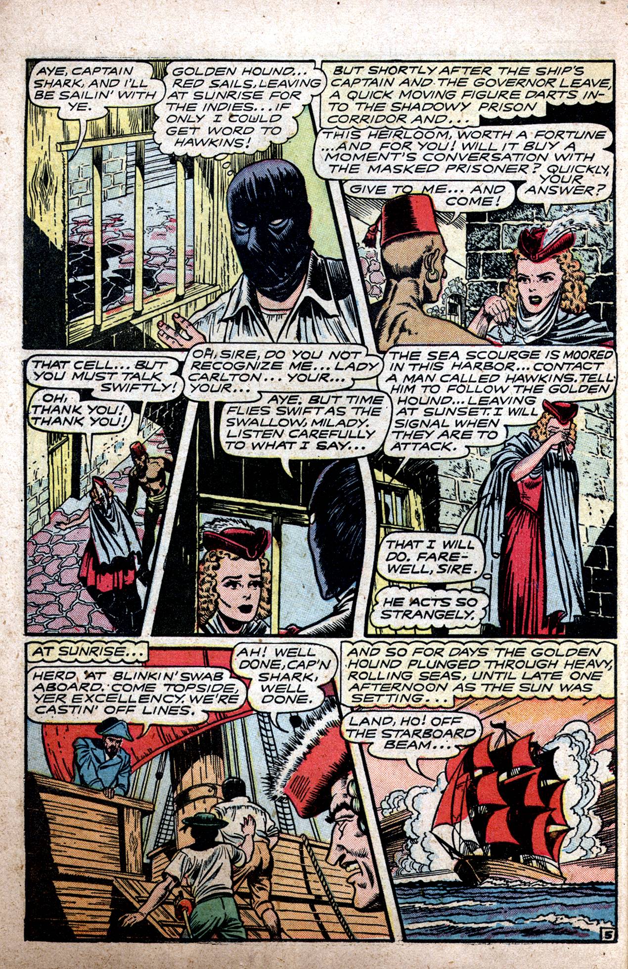 Read online Fight Comics comic -  Issue #51 - 34