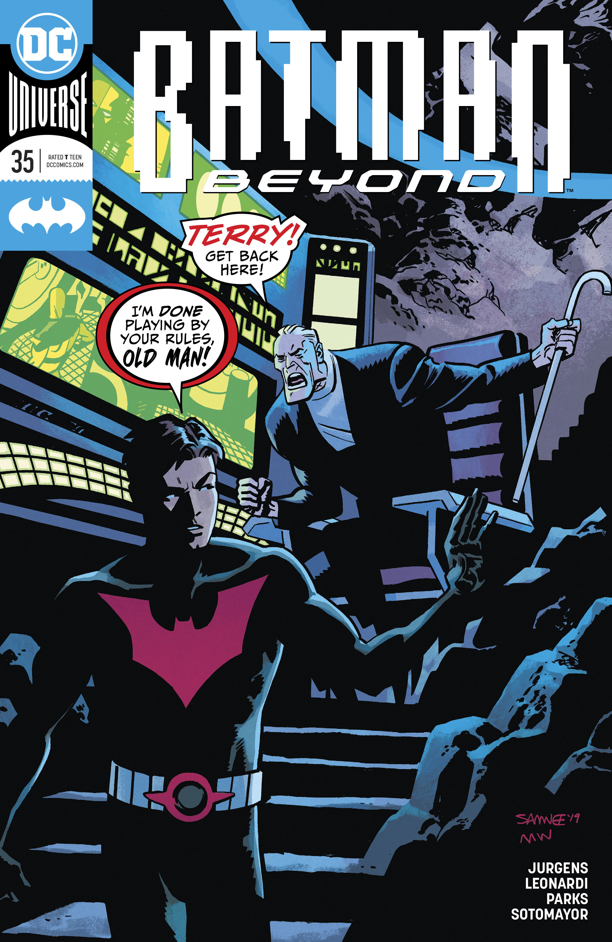 Read online Batman Beyond (2016) comic -  Issue #35 - 1