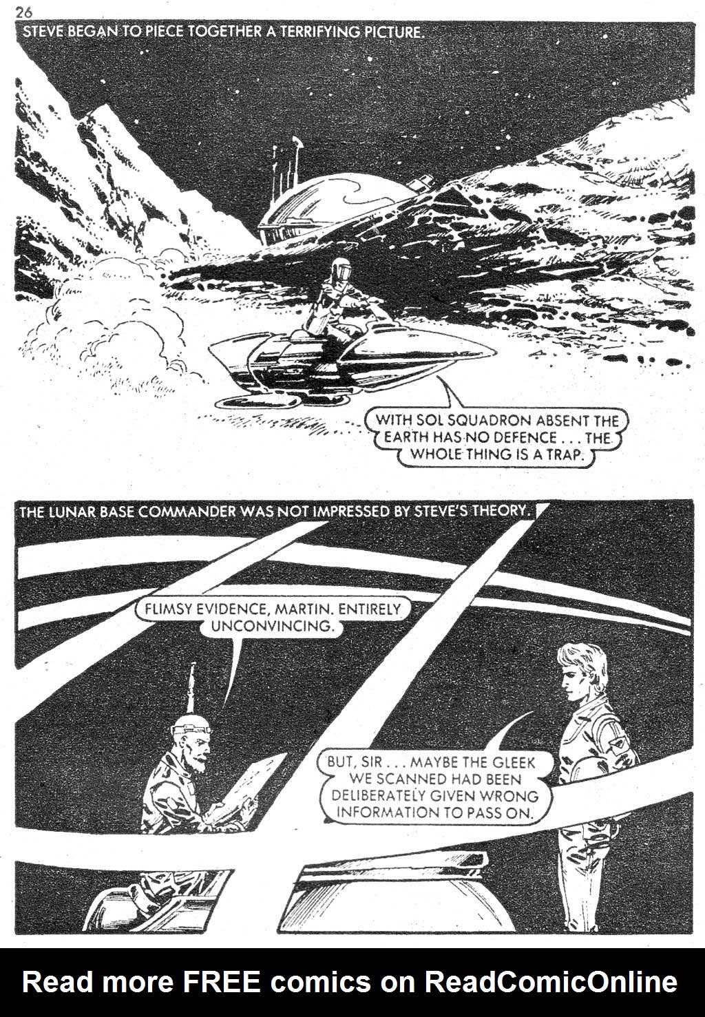 Read online Starblazer comic -  Issue #31 - 26