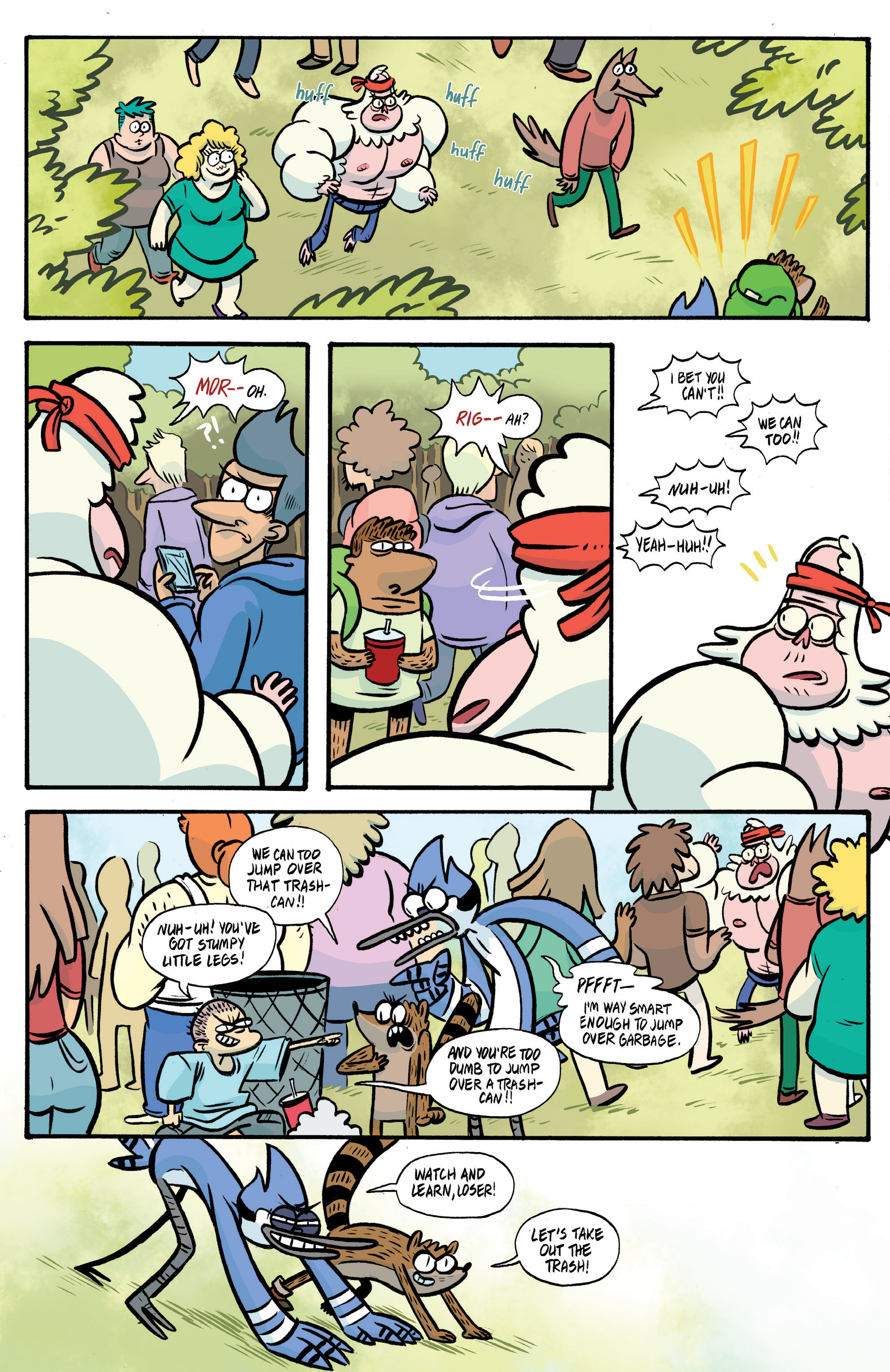 Read online Regular Show: Skips comic -  Issue #2 - 11
