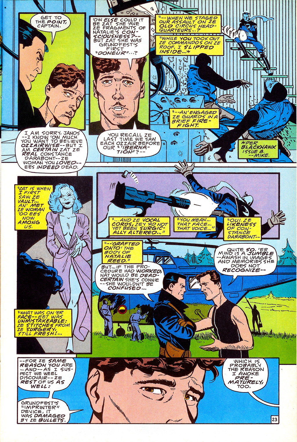Blackhawk (1989) Issue #11 #12 - English 29