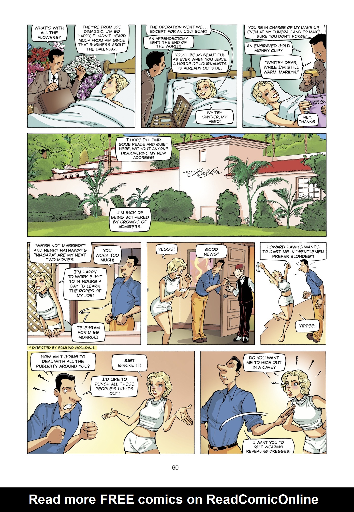 Read online The Stars of History: Marilyn Monroe comic -  Issue # TPB - 60