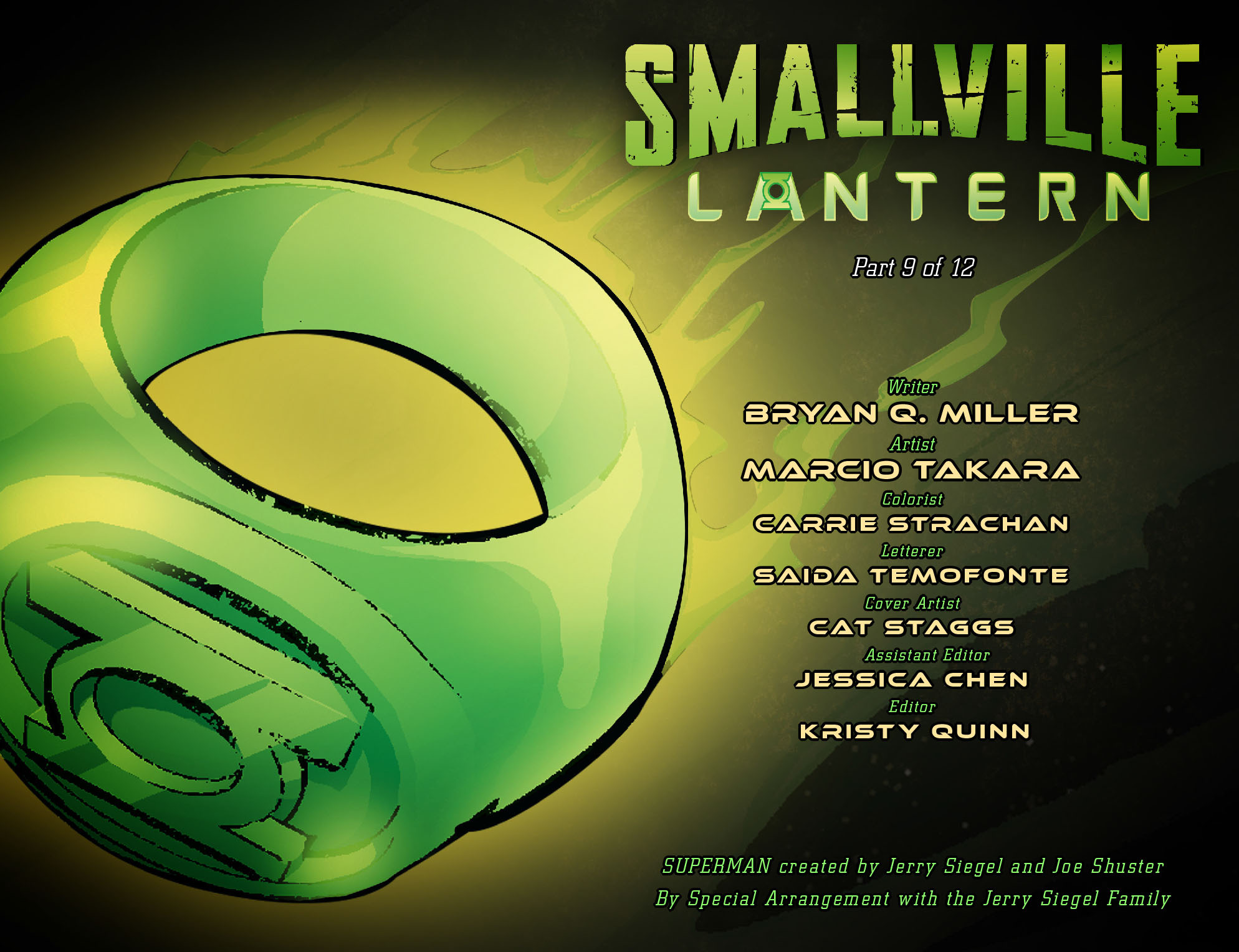 Read online Smallville: Lantern [I] comic -  Issue #9 - 2