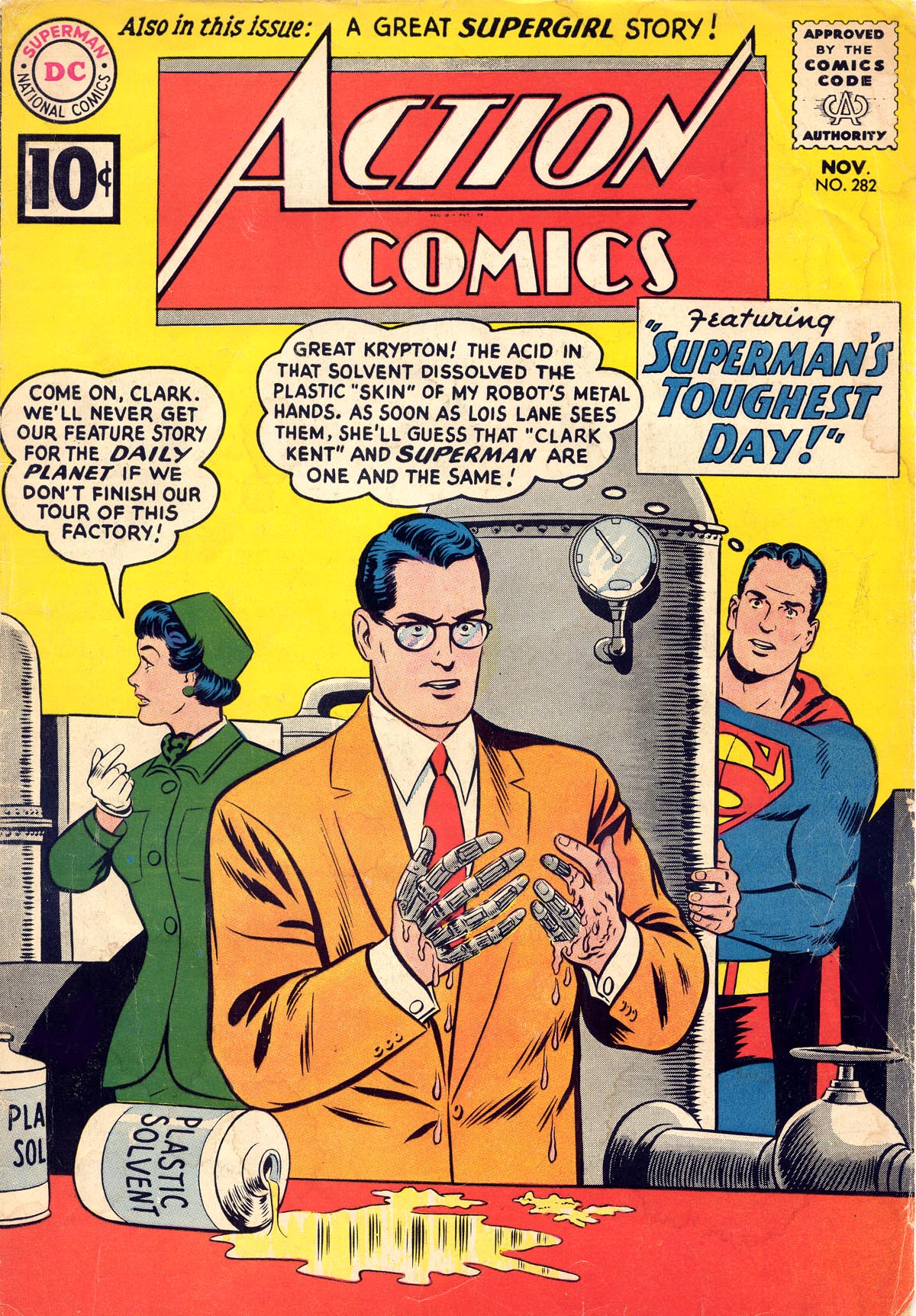 Read online Action Comics (1938) comic -  Issue #282 - 1