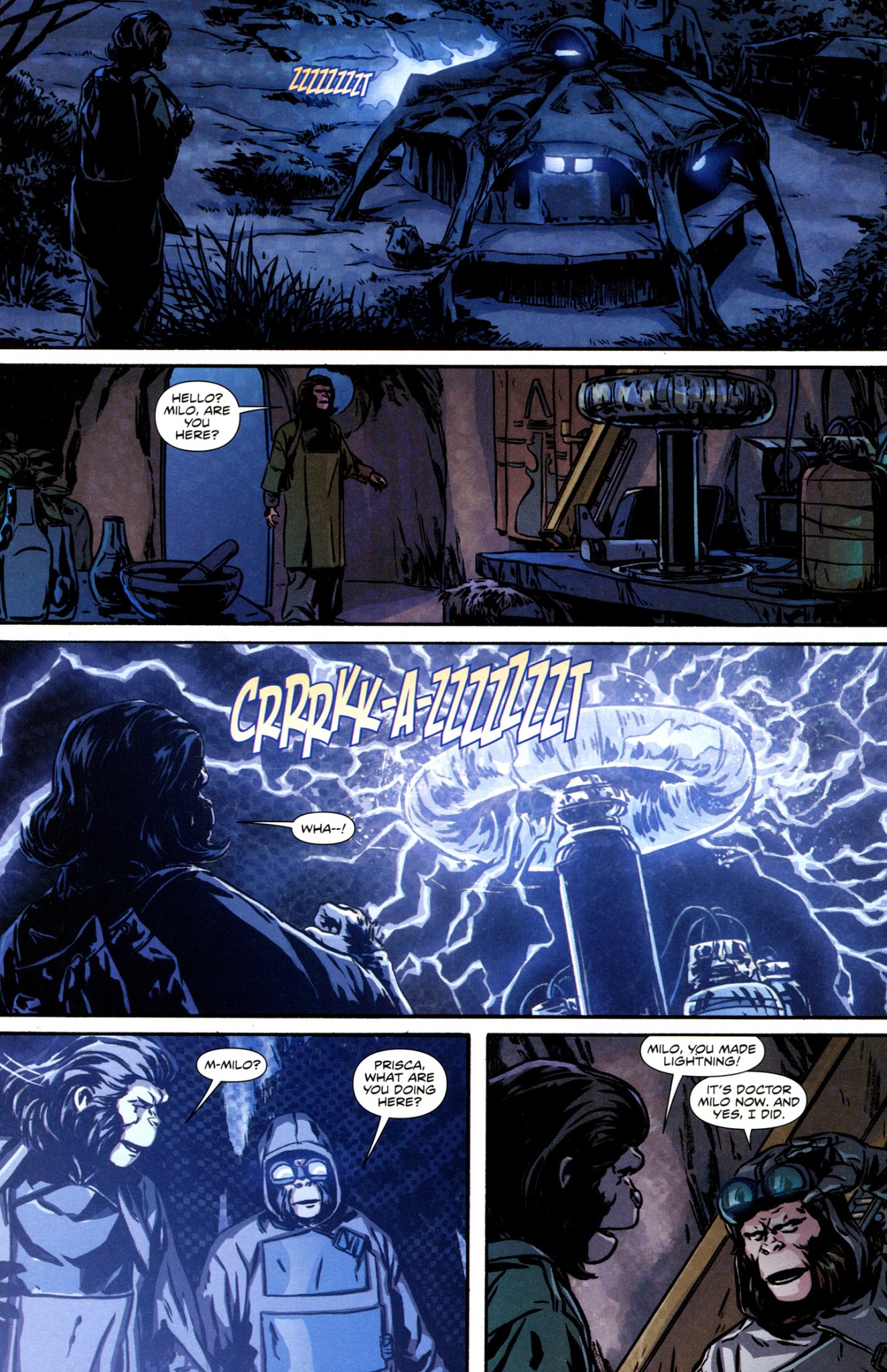 Read online Exile on the Planet of the Apes comic -  Issue #2 - 12