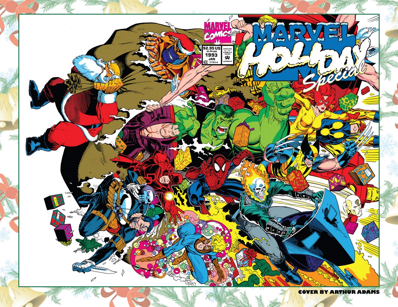 Read online Marvel Holiday Special (1991) comic -  Issue #2006 - 32