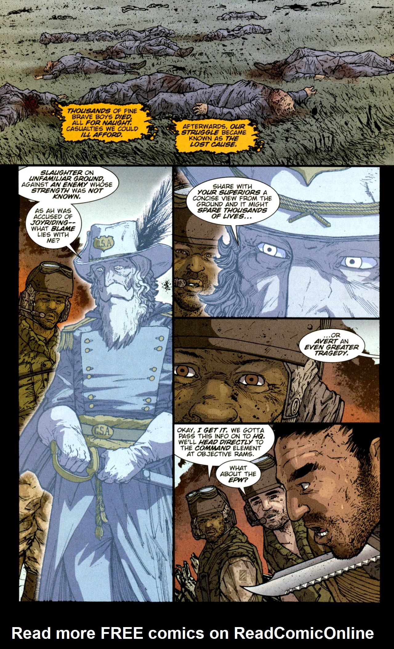 Read online The Haunted Tank comic -  Issue #2 - 21