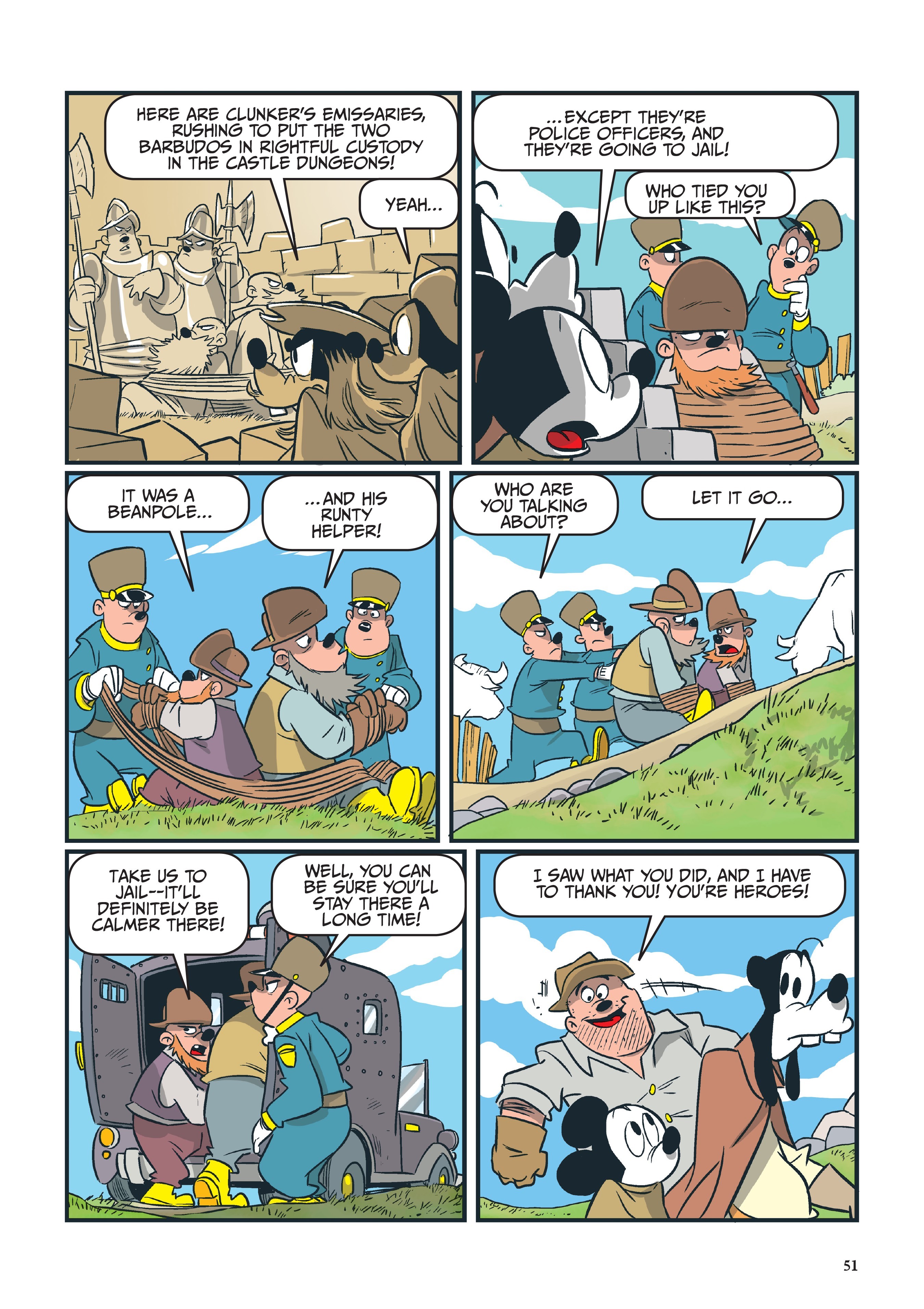 Read online Disney Don Quixote, Starring Goofy and Mickey Mouse comic -  Issue # TPB - 52