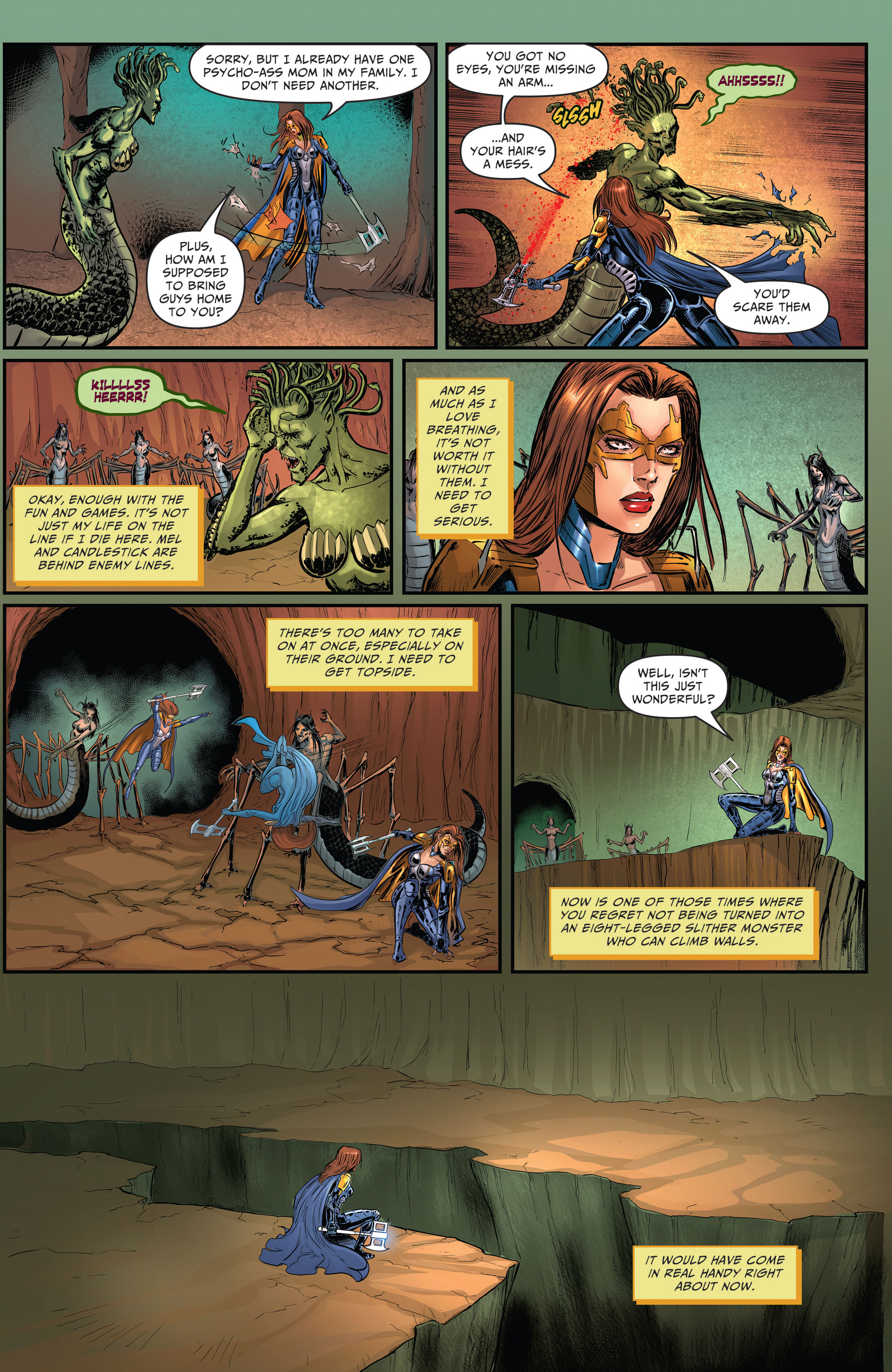 Read online Belle: Oath of Thorns comic -  Issue #4 - 8