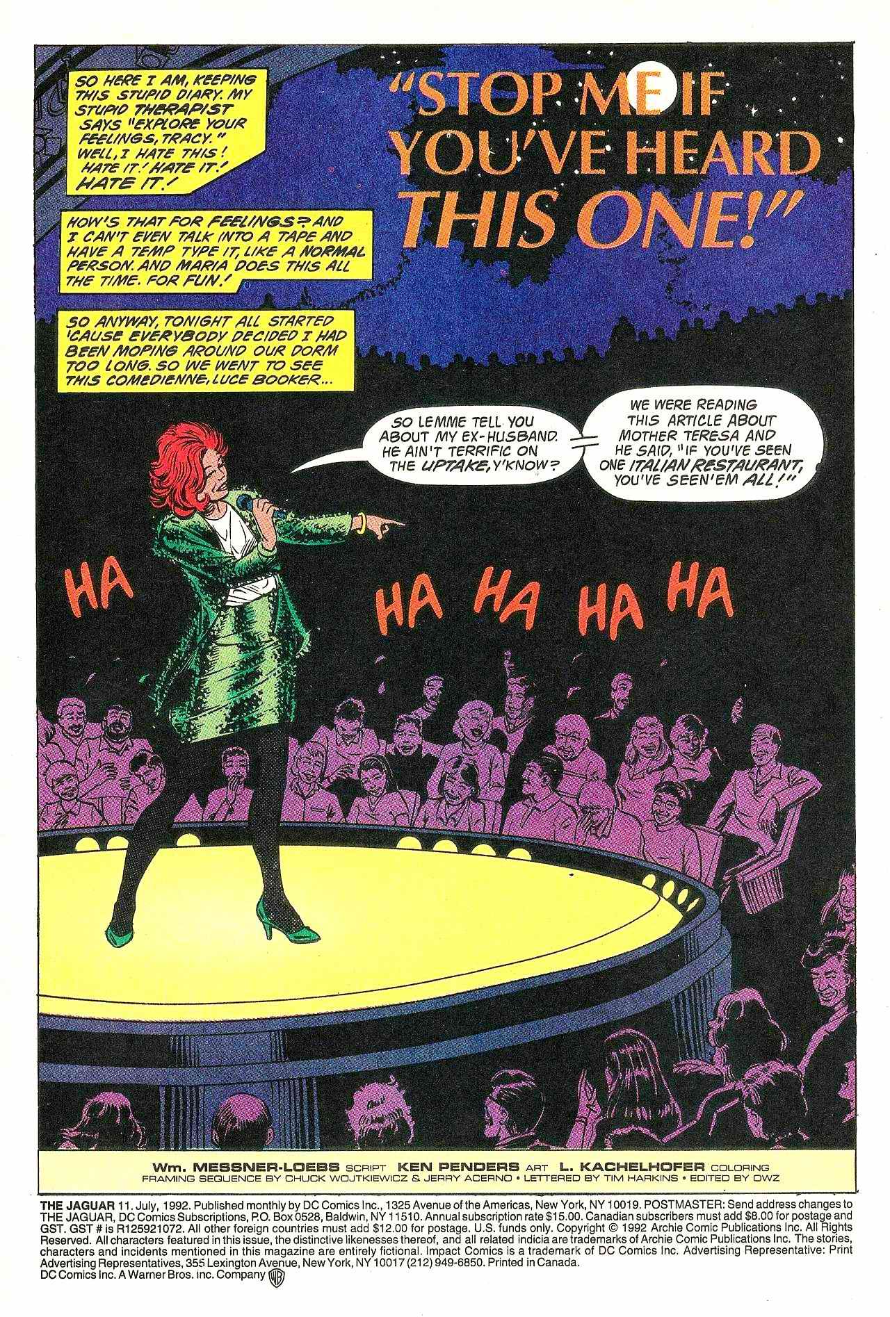 Read online The Jaguar comic -  Issue #11 - 3