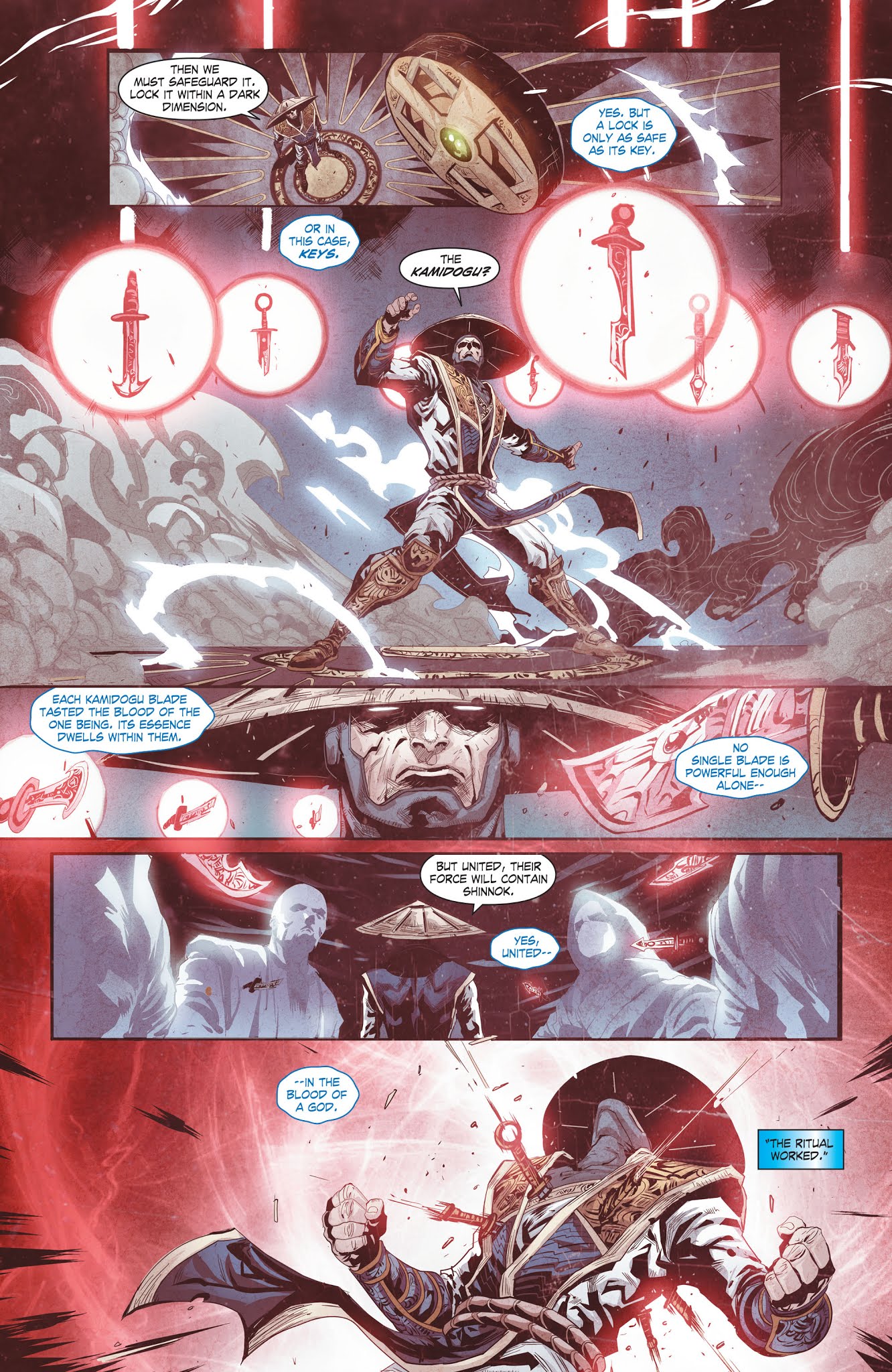 Read online Mortal Kombat X [I] comic -  Issue # _TPB 1 - 114
