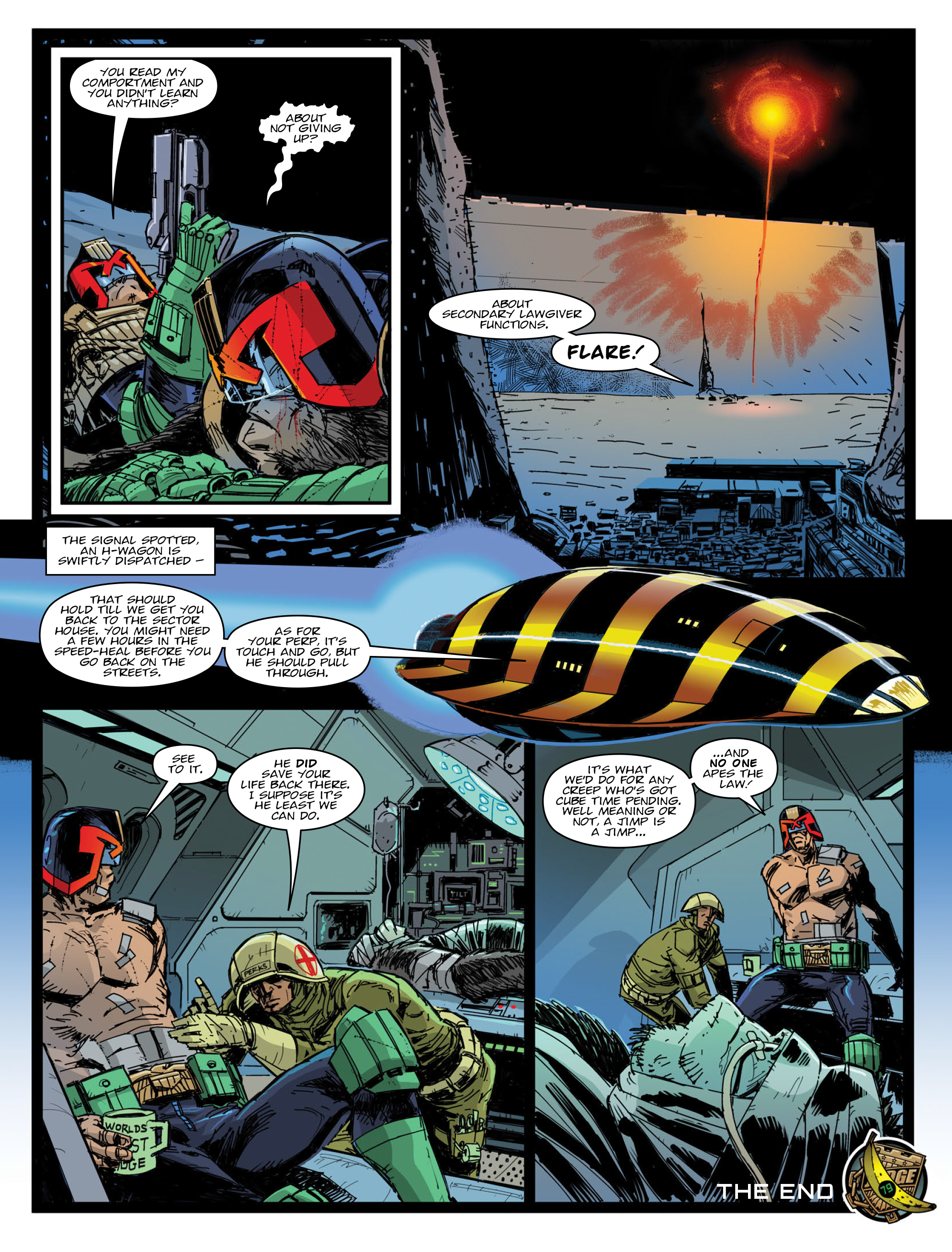 Read online Judge Dredd Megazine (Vol. 5) comic -  Issue #377 - 13