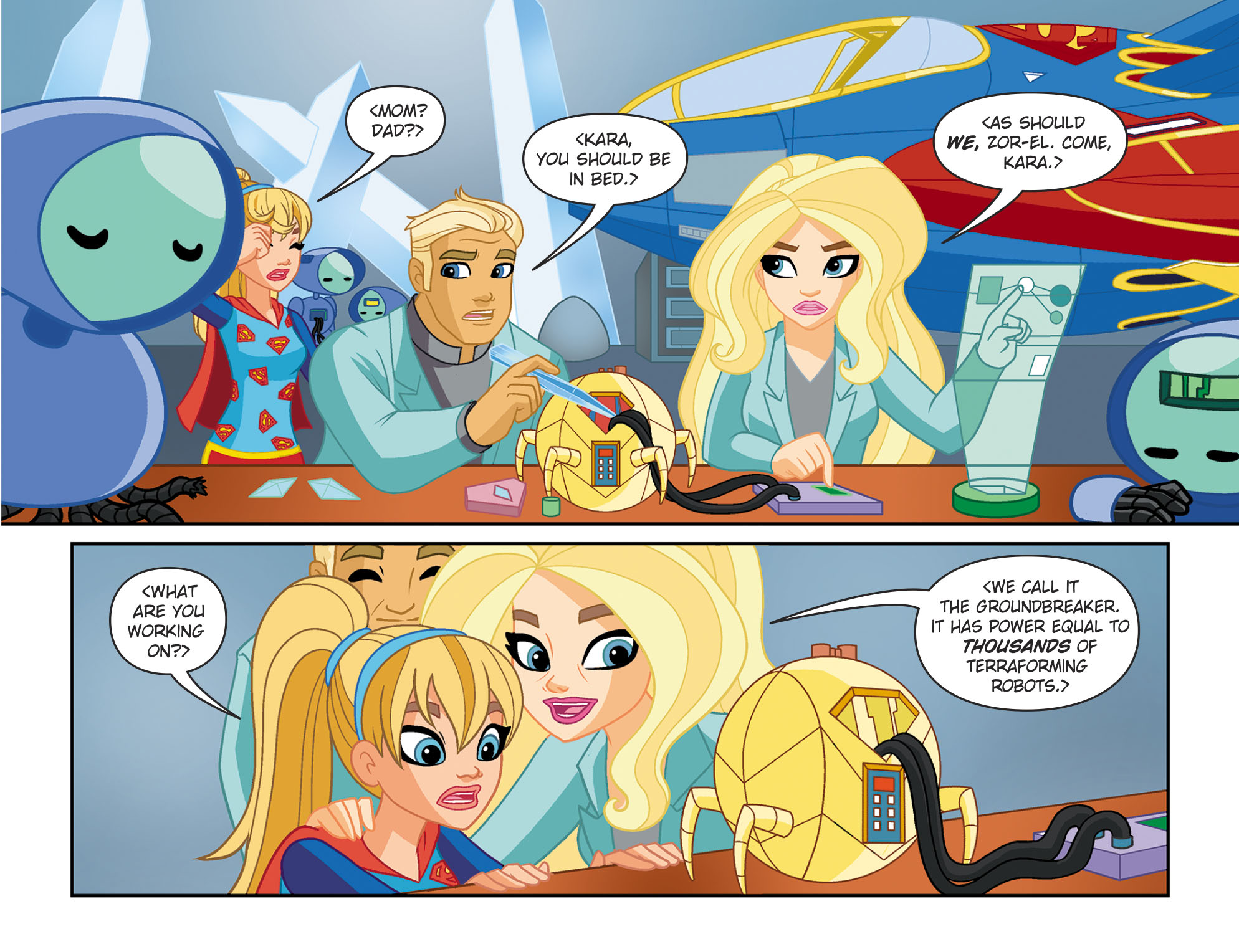 Read online DC Super Hero Girls: Spaced Out comic -  Issue #8 - 6