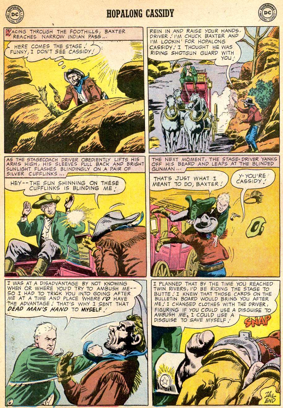 Read online Hopalong Cassidy comic -  Issue #118 - 32