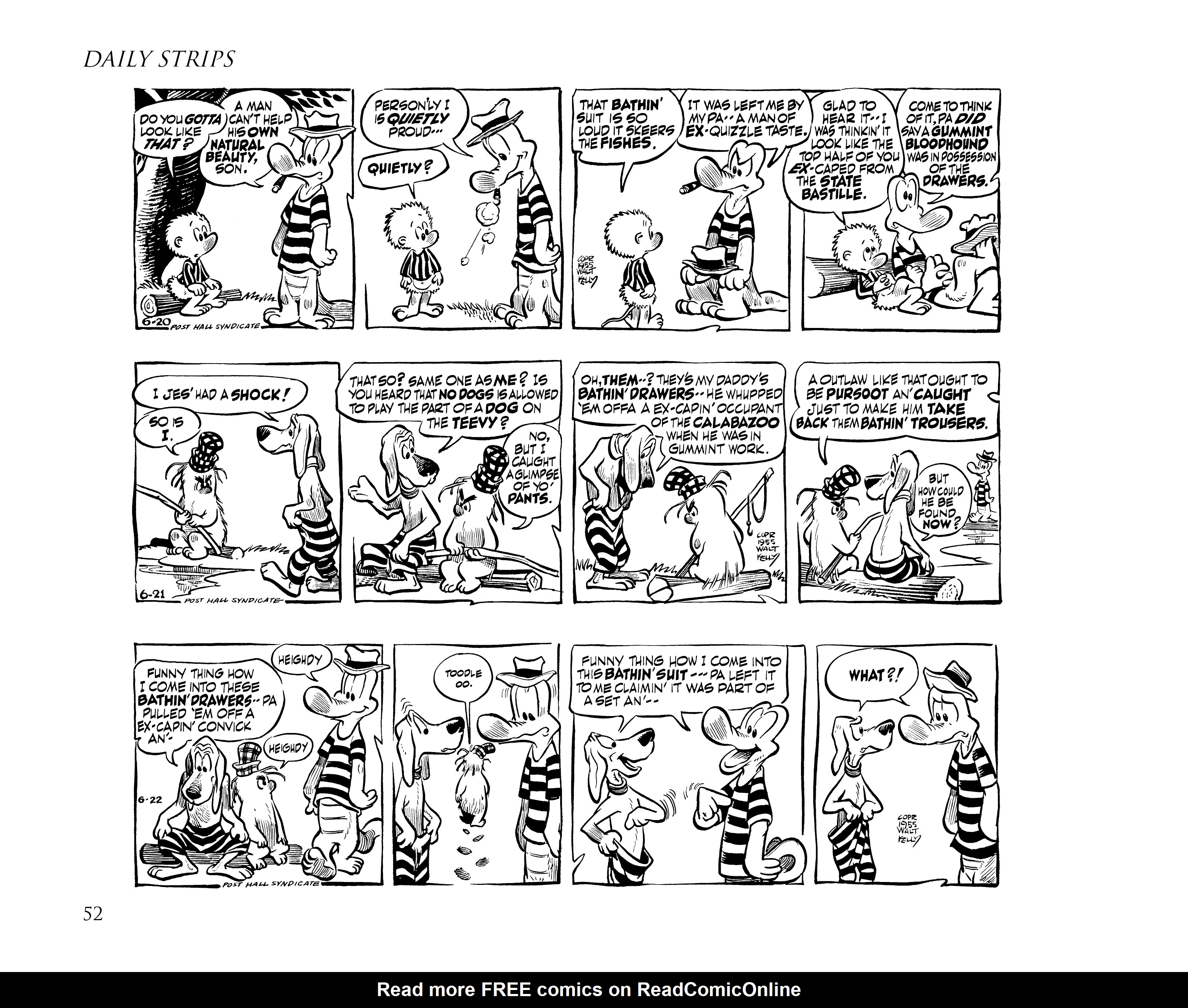 Read online Pogo by Walt Kelly: The Complete Syndicated Comic Strips comic -  Issue # TPB 4 (Part 1) - 64