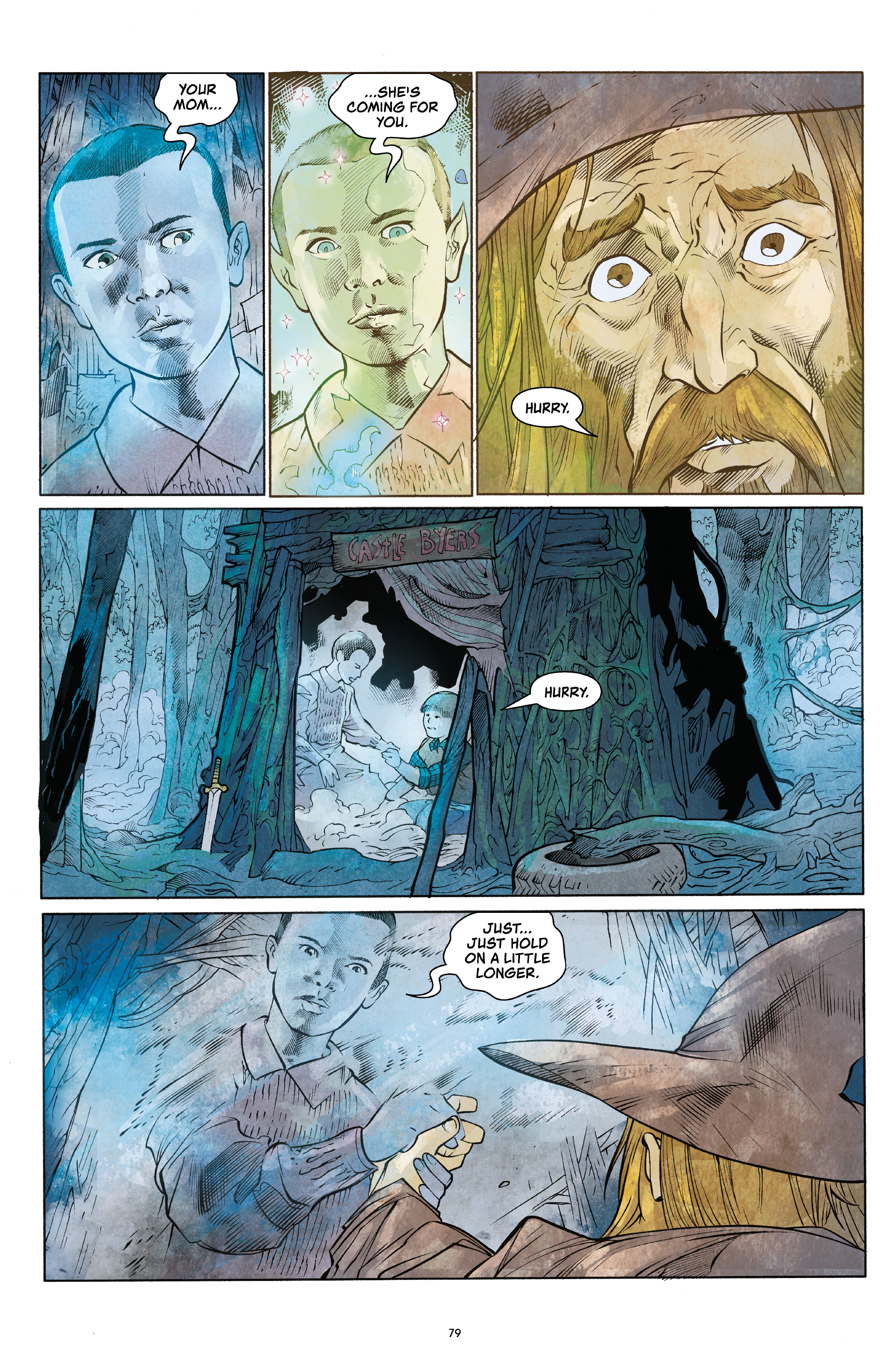 Read online Stranger Things Library Edition comic -  Issue # TPB 1 (Part 1) - 79