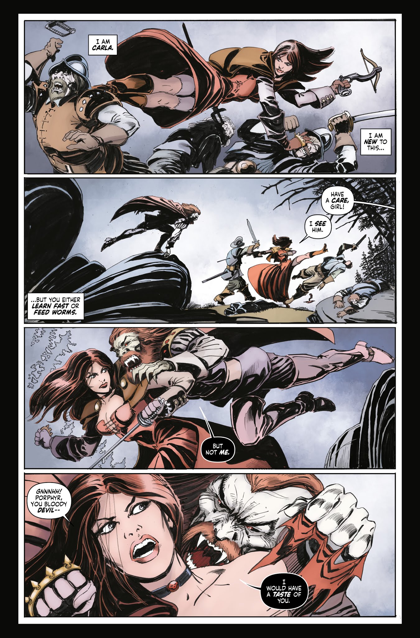 Read online Captain Kronos - Vampire Hunter comic -  Issue #1 - 11
