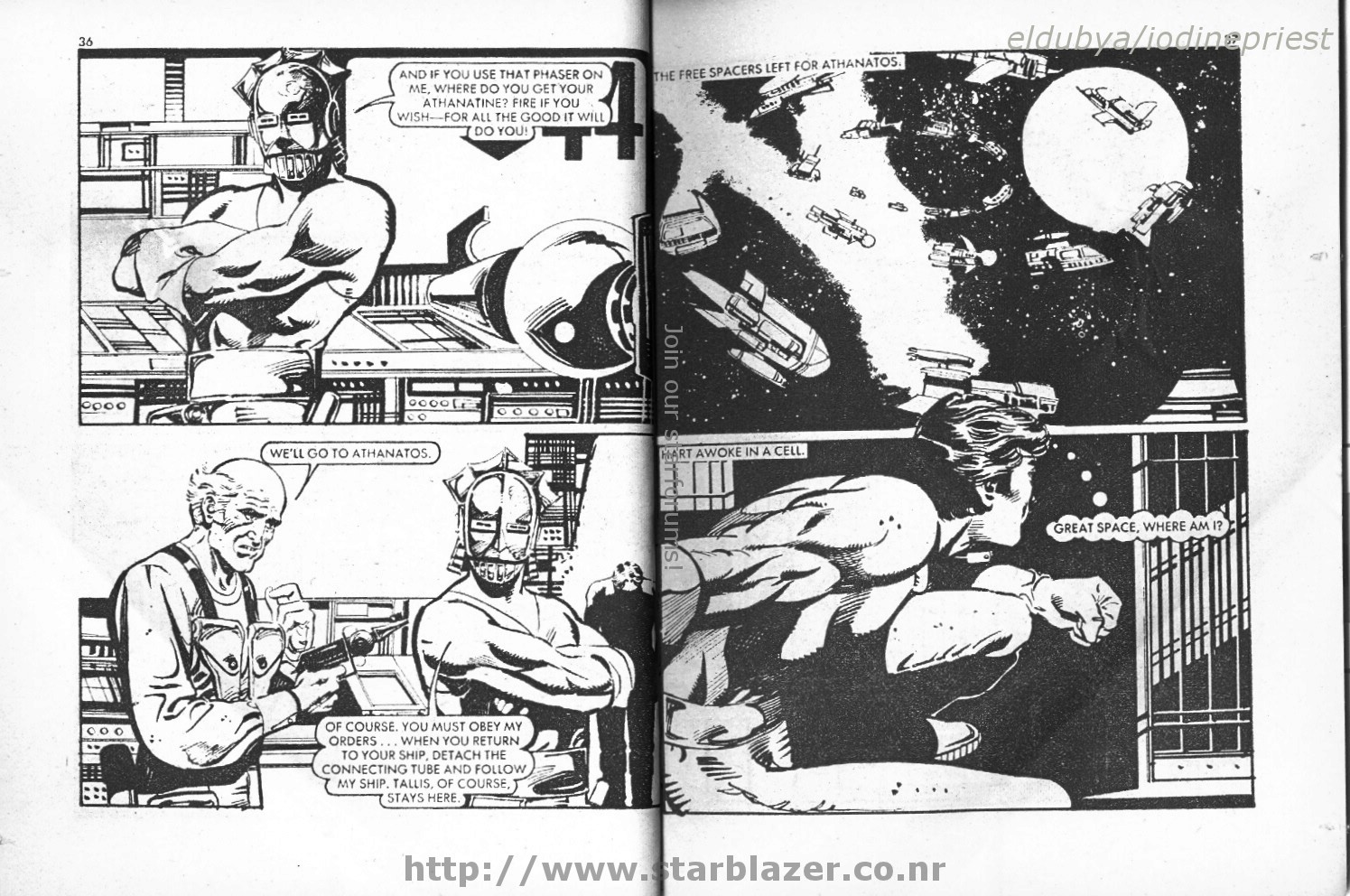 Read online Starblazer comic -  Issue #42 - 20