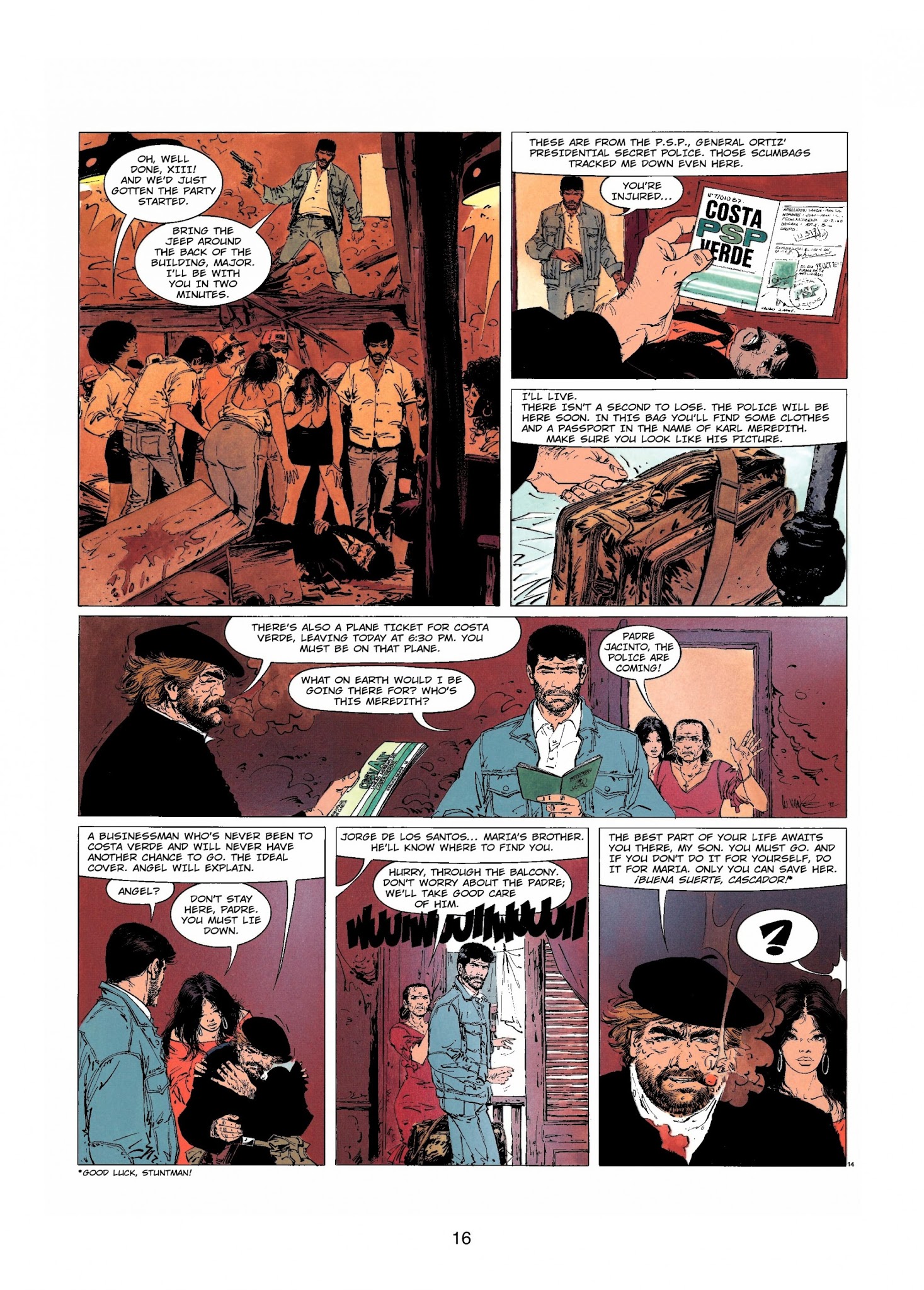 Read online XIII comic -  Issue #9 - 16