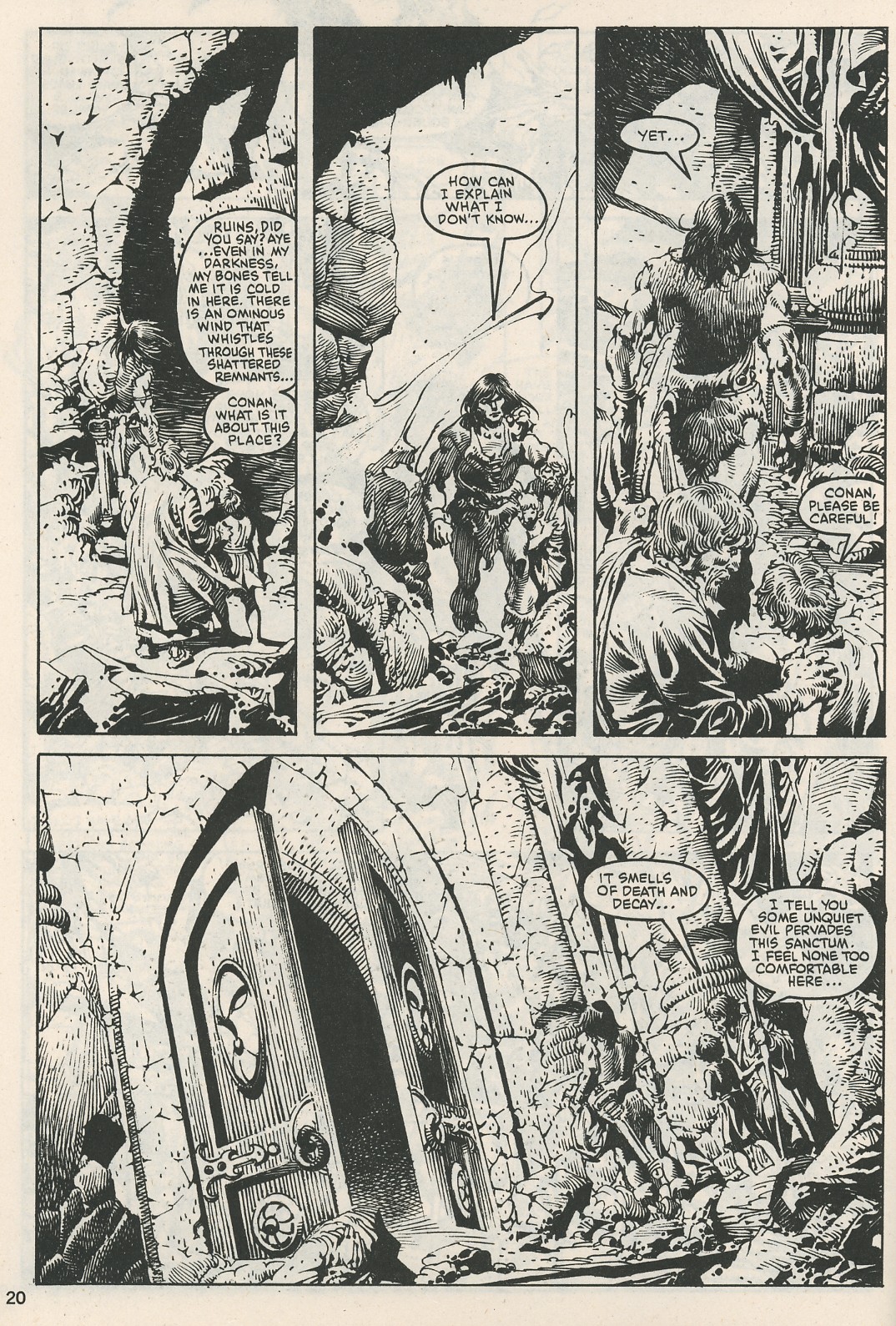 Read online The Savage Sword Of Conan comic -  Issue #114 - 20
