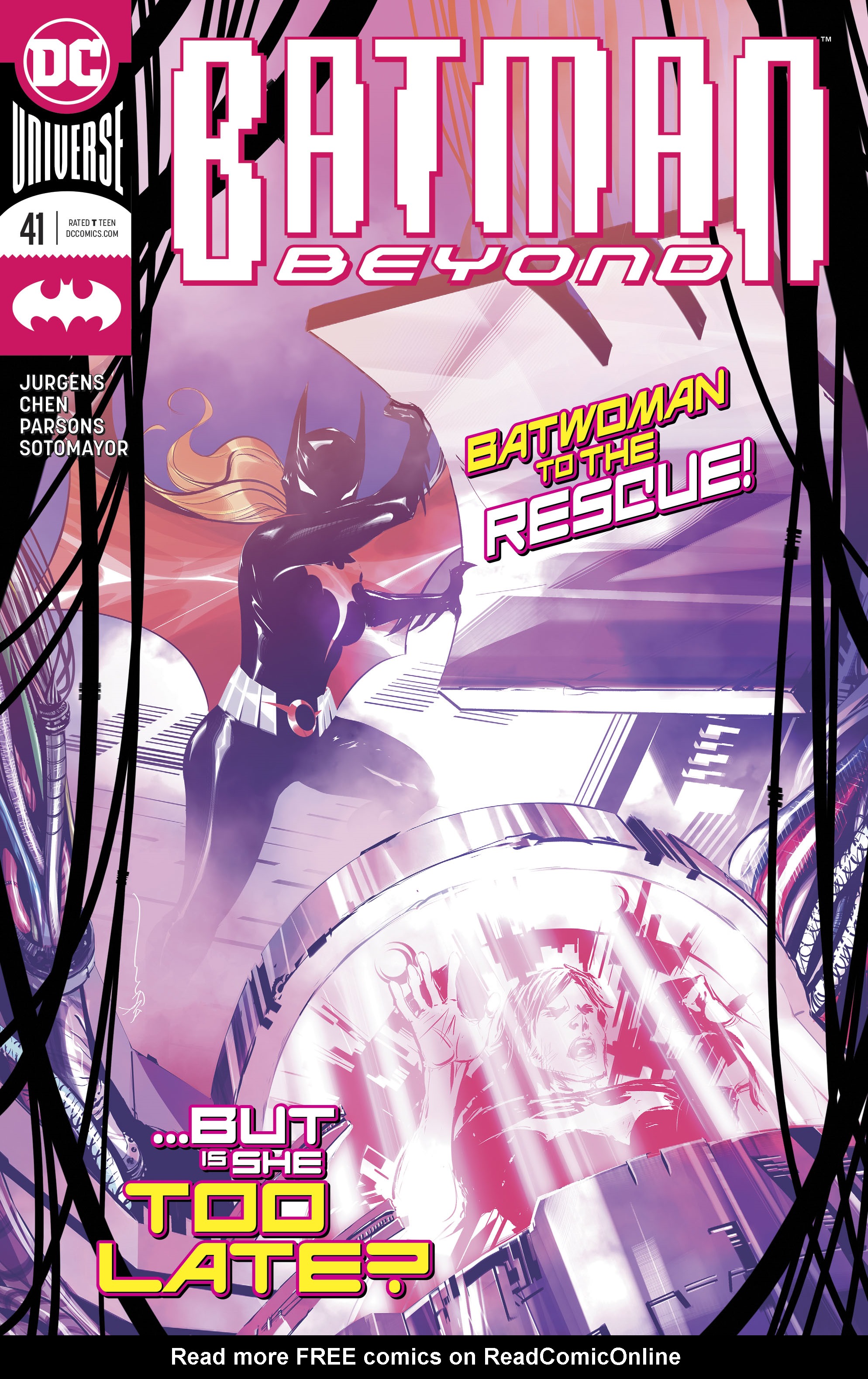 Read online Batman Beyond (2016) comic -  Issue #41 - 1