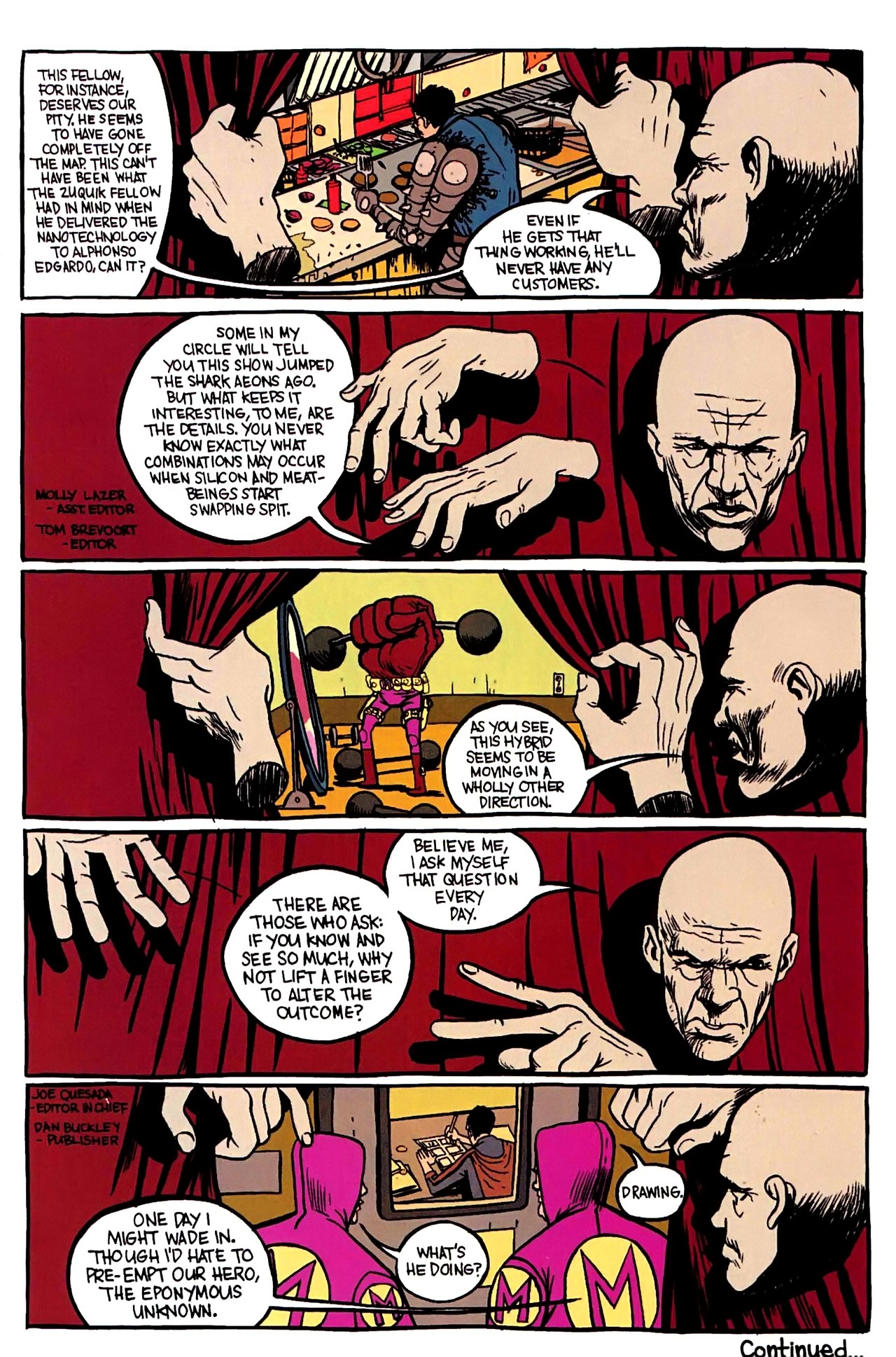 Read online Omega: The Unknown (2007) comic -  Issue #6 - 22