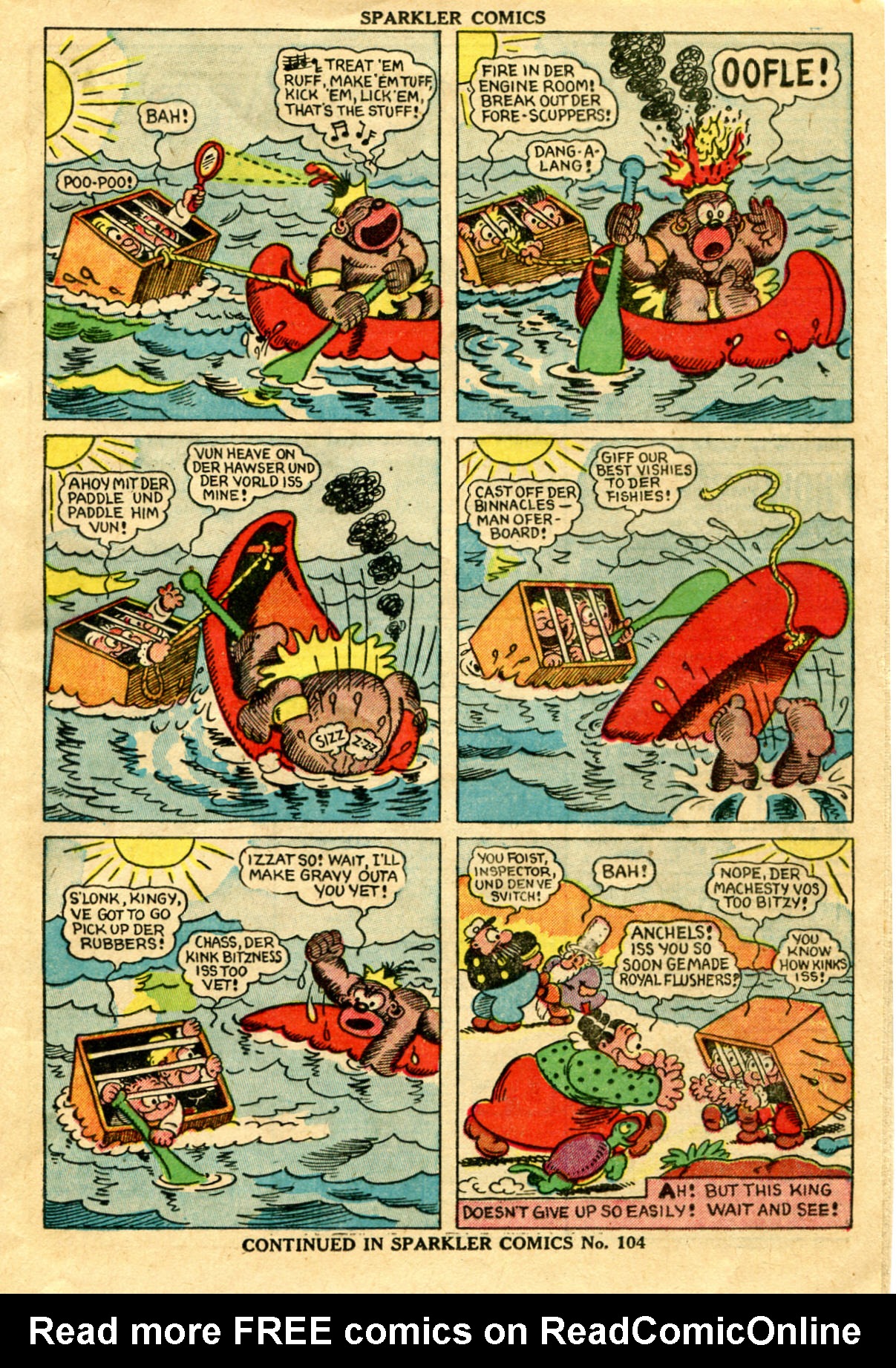 Read online Sparkler Comics comic -  Issue #103 - 17