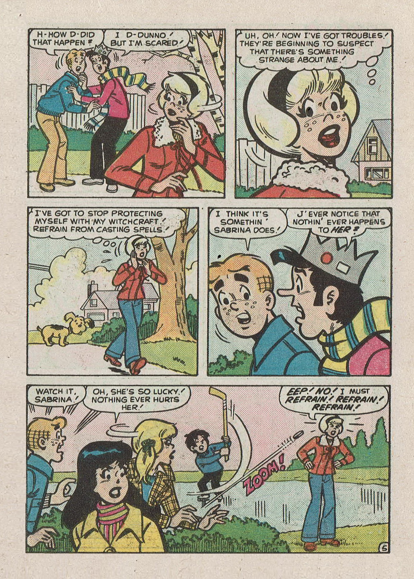 Read online Betty and Veronica Digest Magazine comic -  Issue #34 - 38