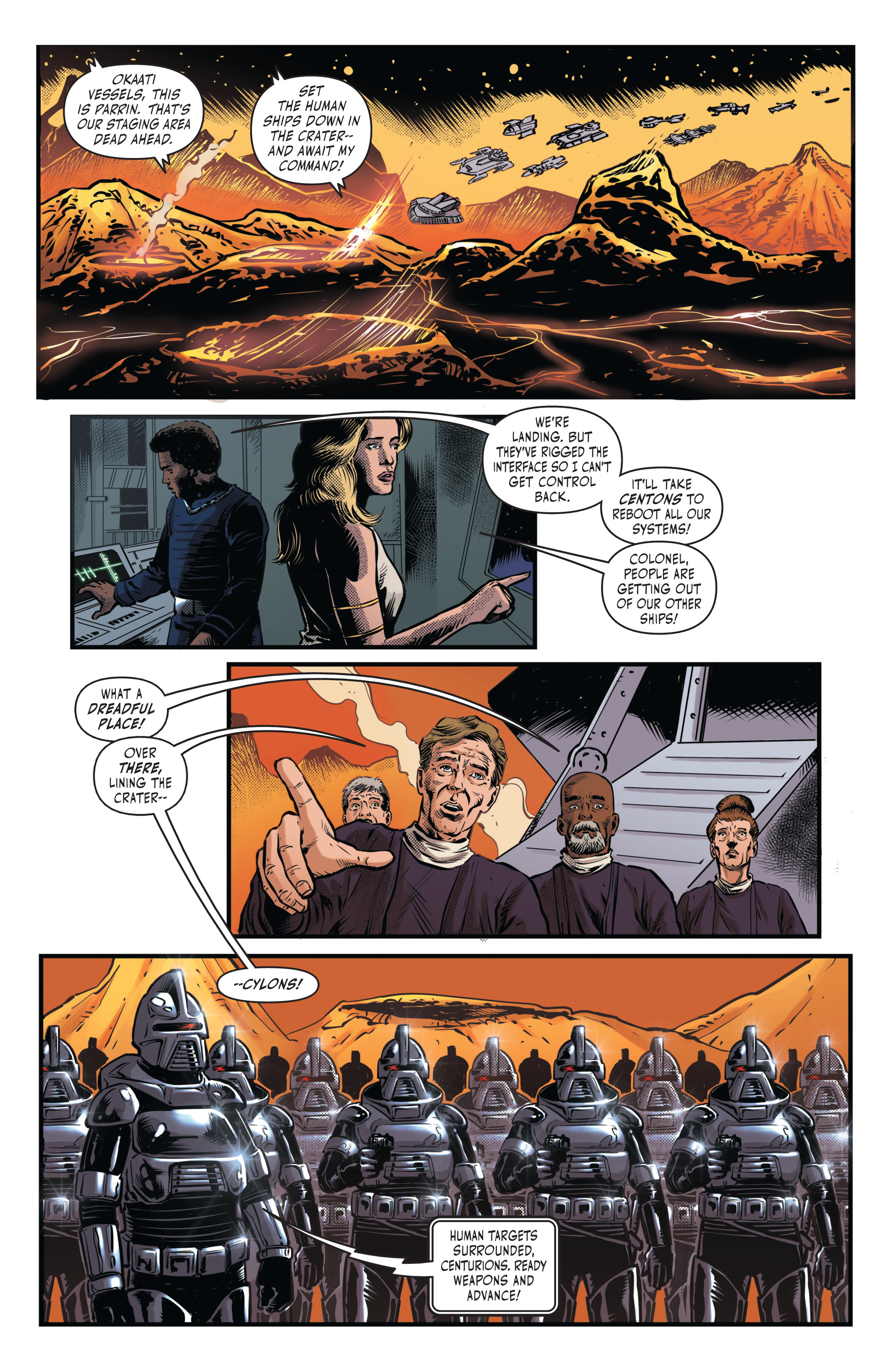 Read online Battlestar Galactica (Classic) comic -  Issue #5 - 9