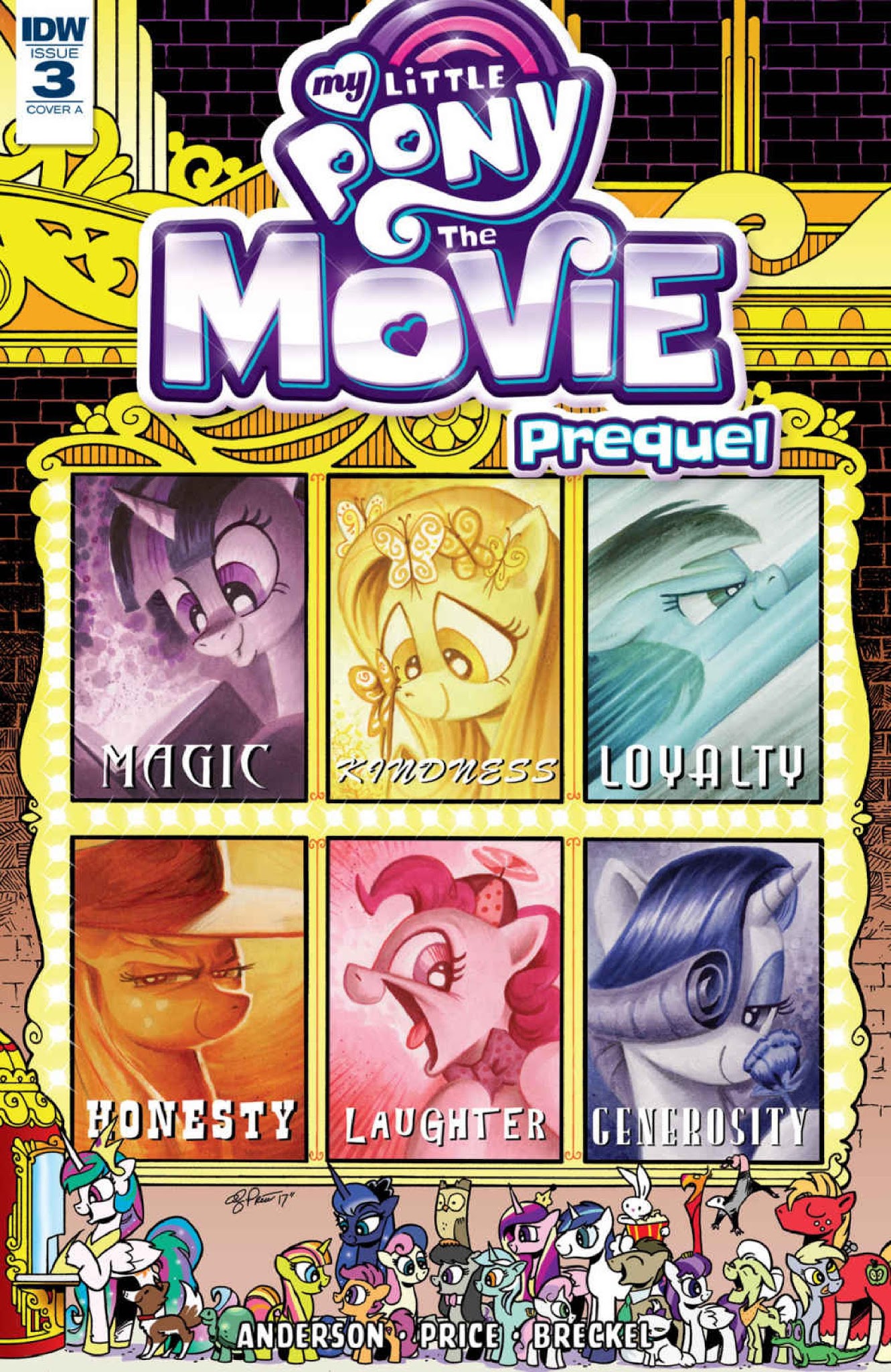 Read online My Little Pony: The Movie Prequel comic -  Issue #3 - 1