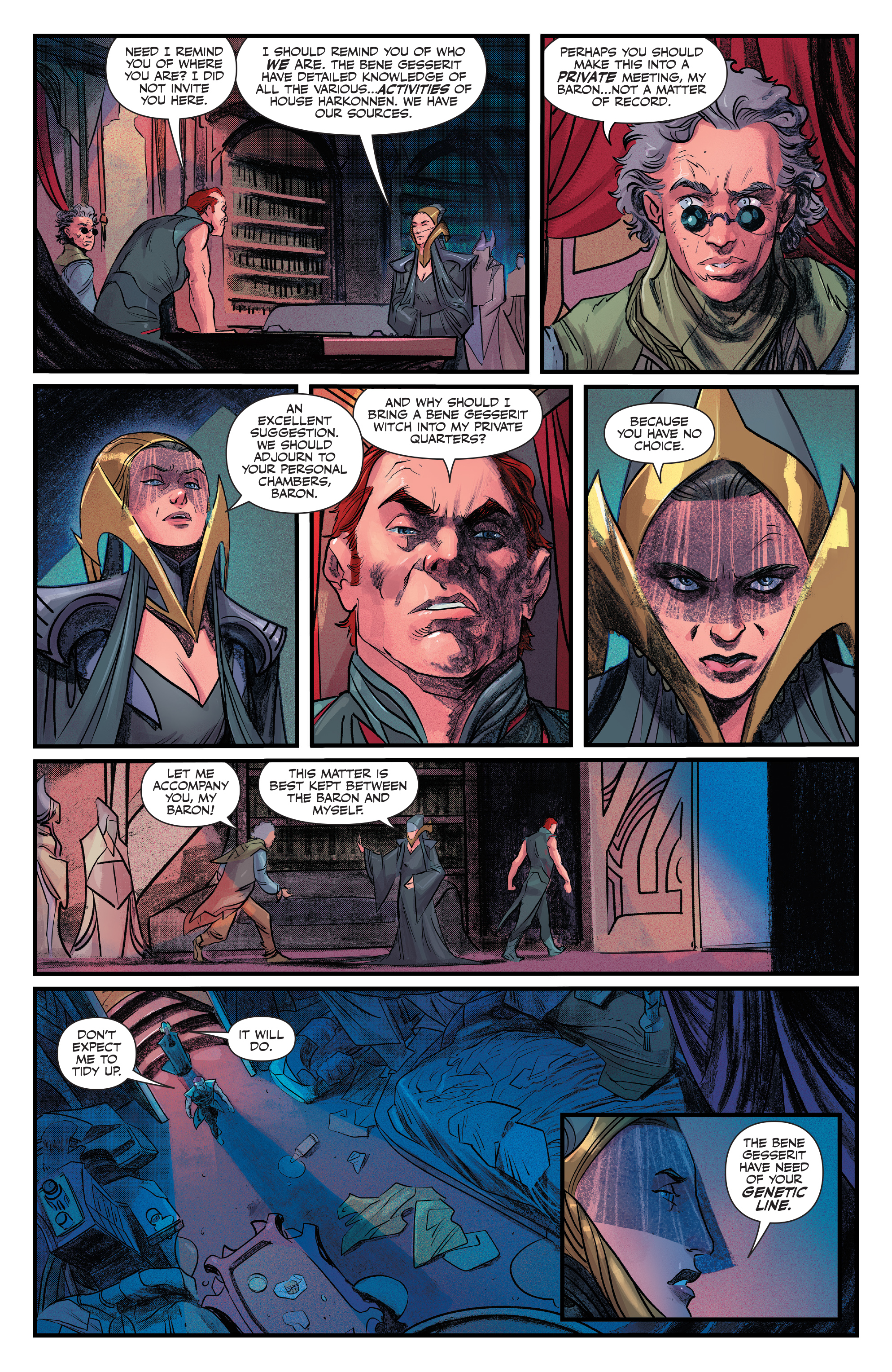 Read online Dune: House Atreides comic -  Issue #3 - 5