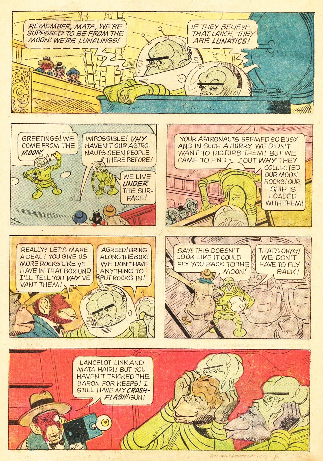 Read online Lancelot Link Secret Chimp comic -  Issue #6 - 5