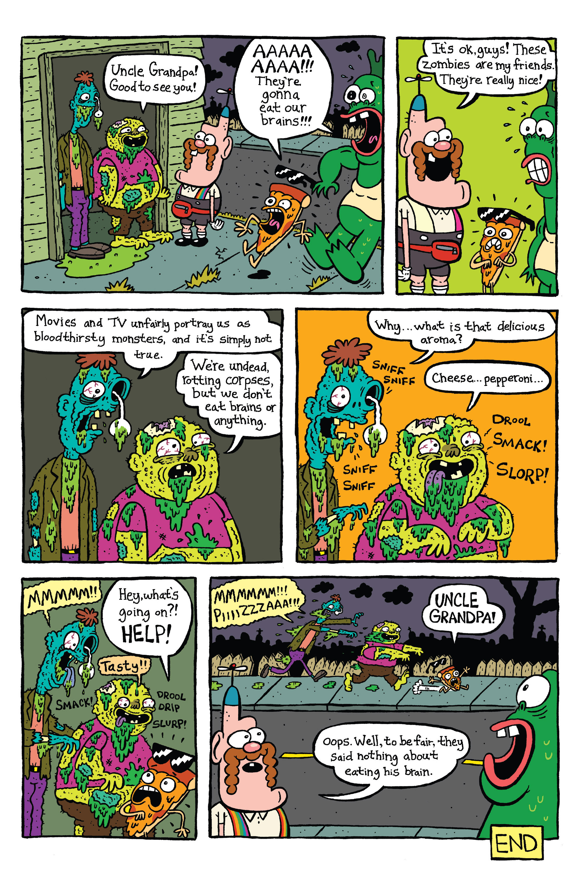 Read online Uncle Grandpa comic -  Issue #4 - 23