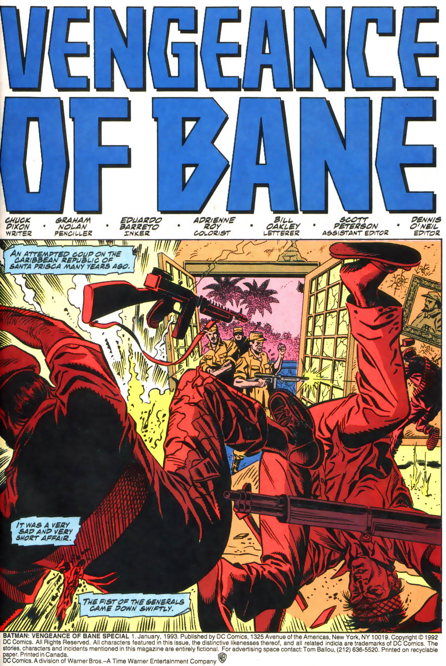Read online Batman: Vengeance of Bane comic -  Issue #1 - 2