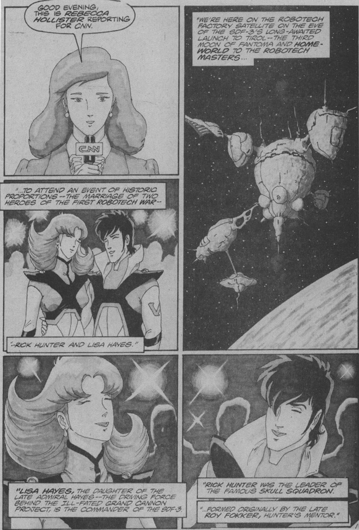 Read online Robotech II: The Sentinels - The Marriage of Rick Hunter and Lisa Hayes comic -  Issue # TPB 2 - 82