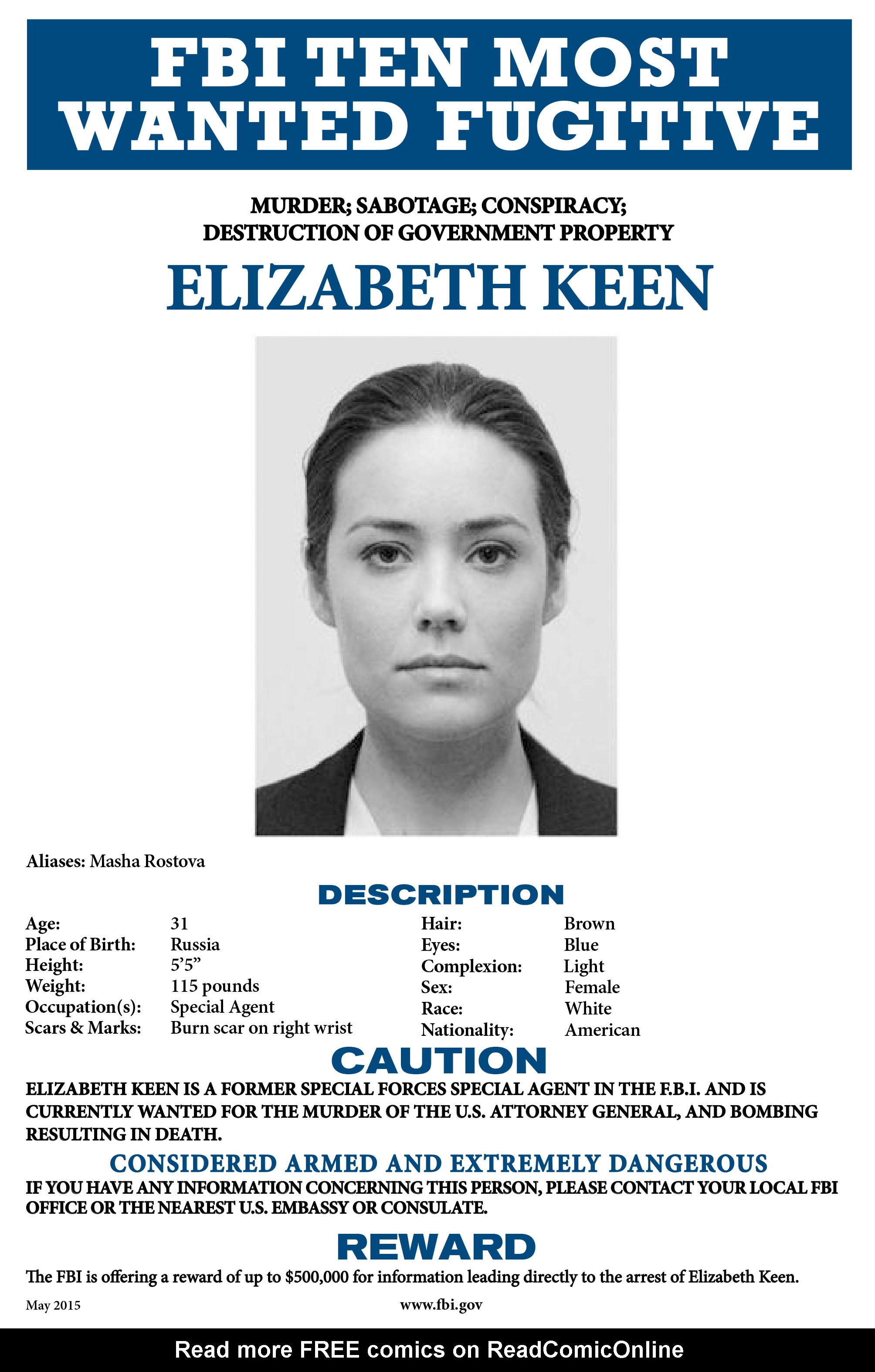 Read online The Blacklist comic -  Issue #8 - 25