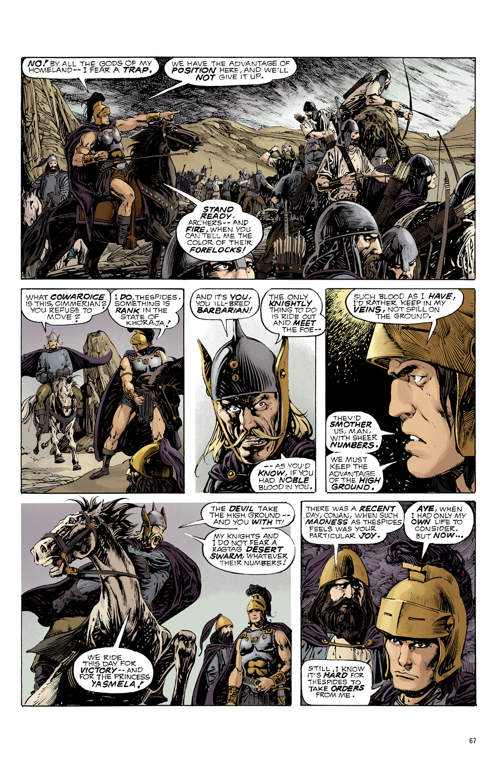 Read online Robert E. Howard's Savage Sword comic -  Issue #9 - 68