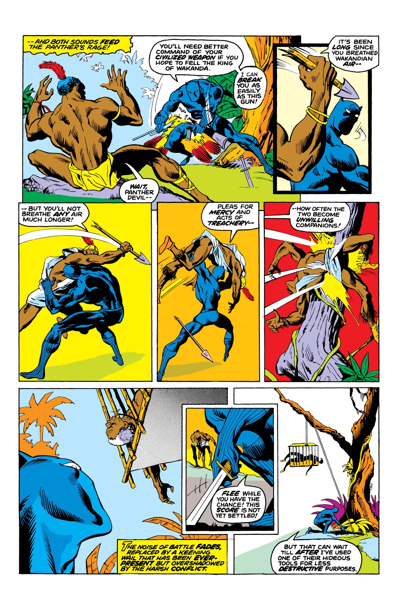 Read online Marvel Masterworks: The Black Panther comic -  Issue # TPB 1 - 12